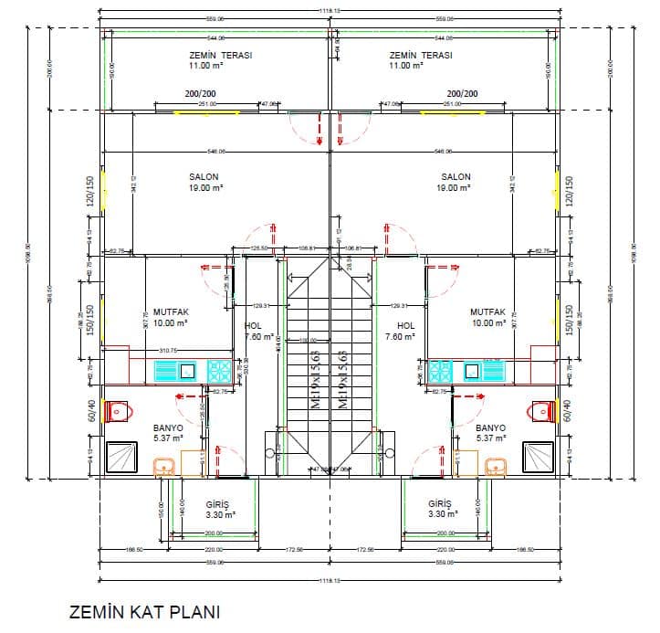 LB-2240 240 m² prefabrik ev dış cephe 3