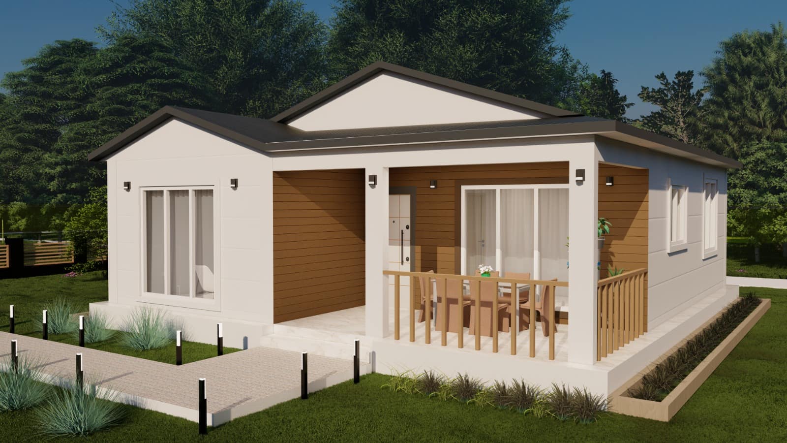 LB-1090S 90 m² çelik ev fotoğraf 6