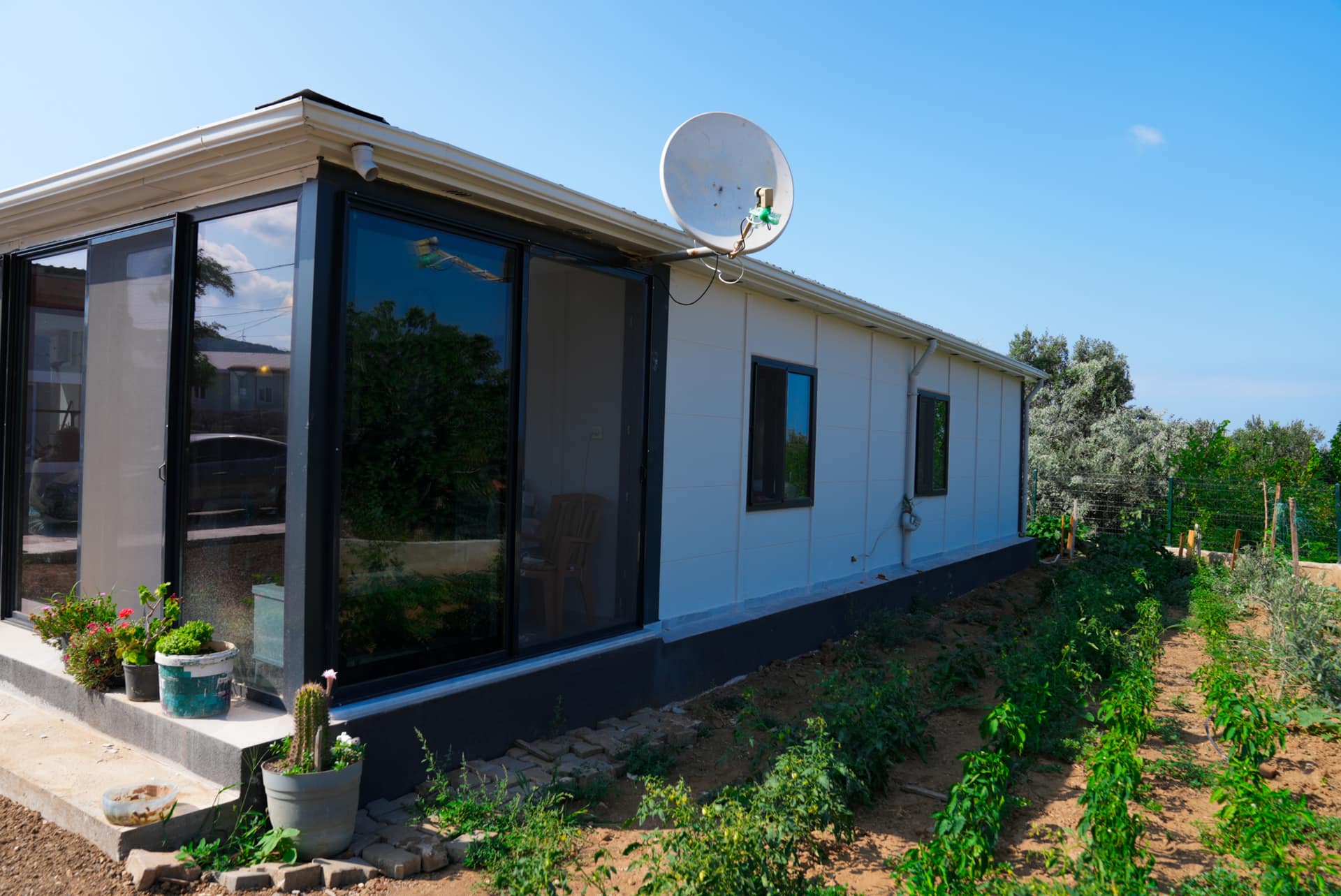 LB-1113 113 m² prefabrik ev dış cephe 7
