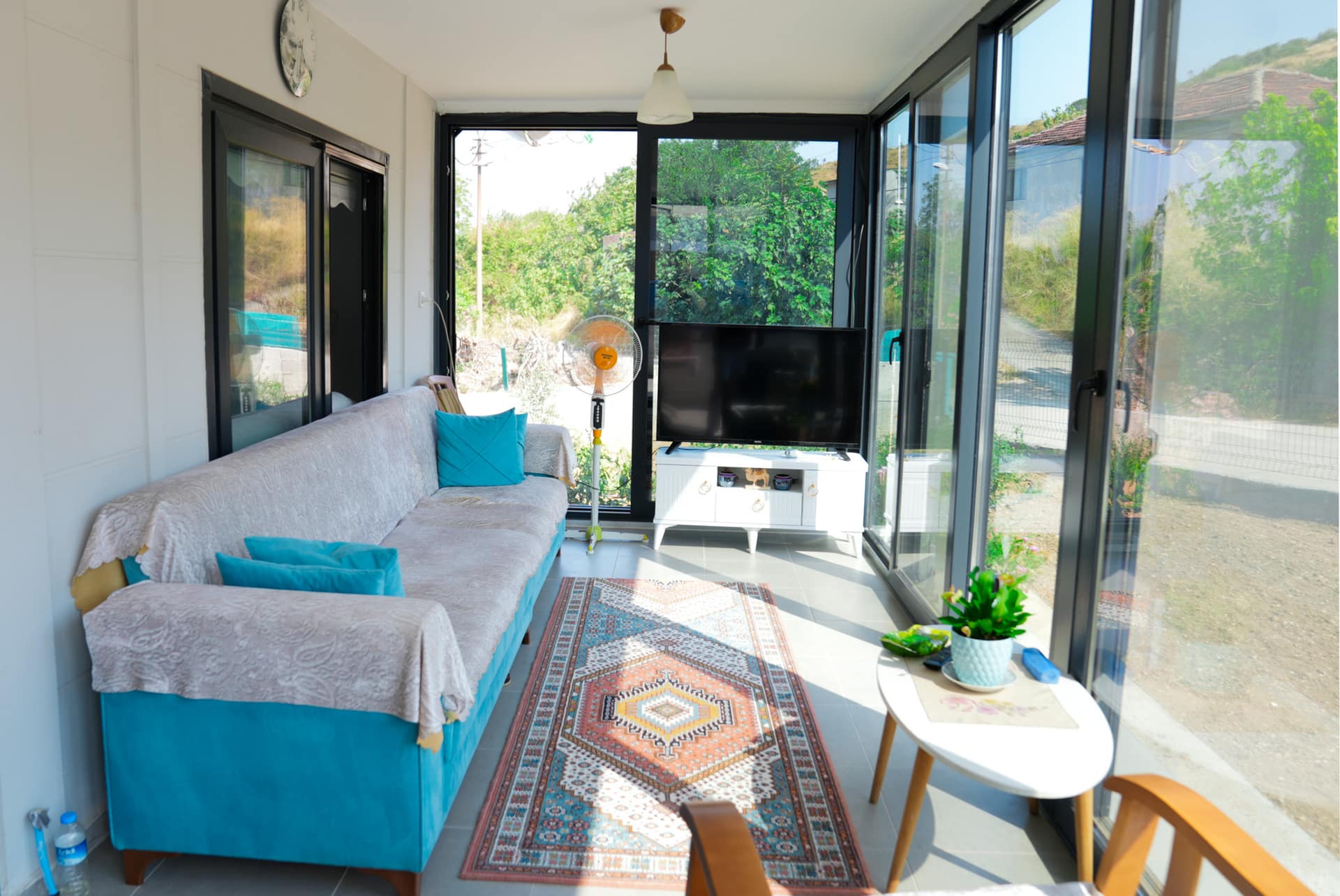 LB-1113 113 m² prefabrik ev dış cephe 13