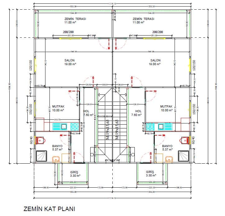 LB-2240 240 m² prefabrik ev dış cephe 3