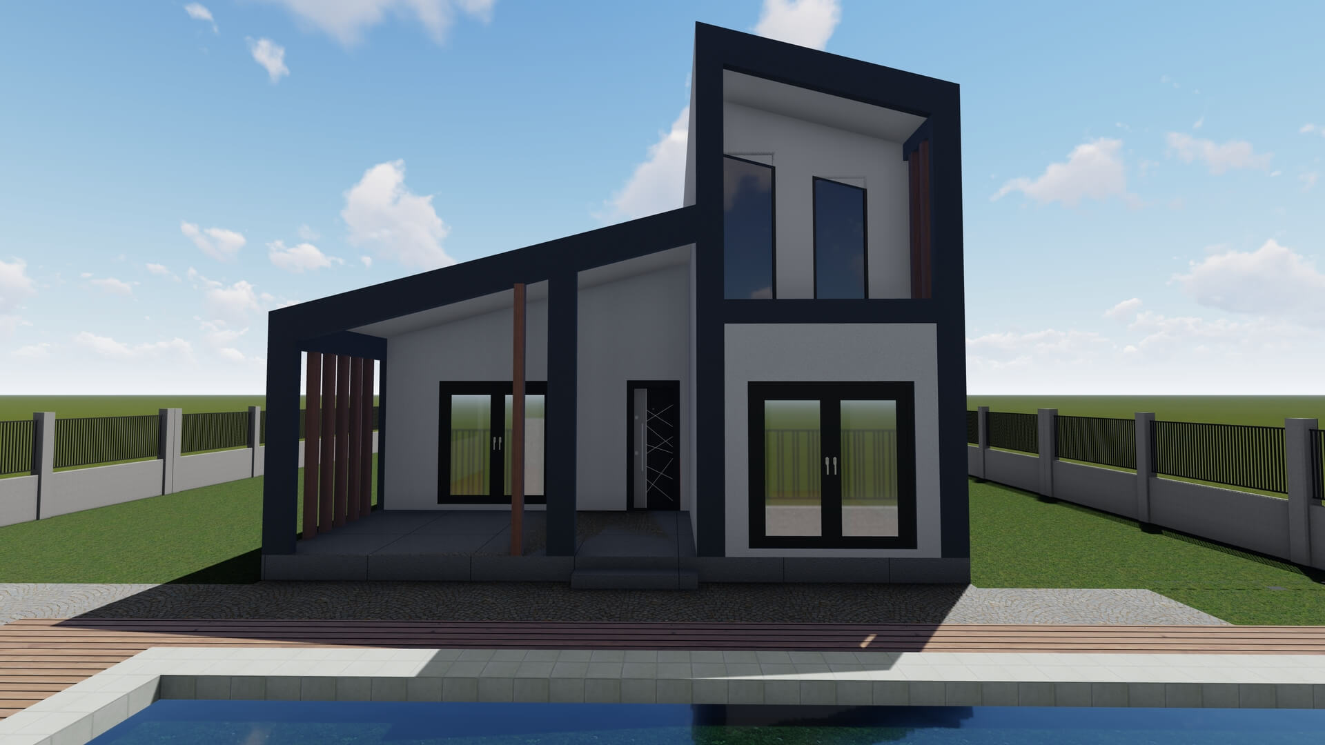 Çift Katlı Çelik 110 m² Konut — 3. fotoğraf