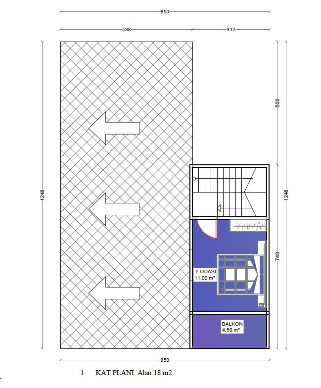 Çift Katlı Çelik 110 m² Konut — 5. fotoğraf