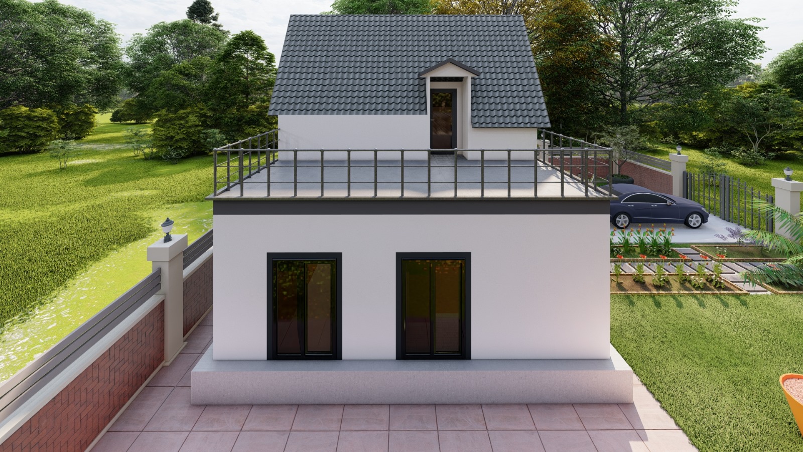 Çift Katlı Çelik 130 m² Konut — 3. fotoğraf