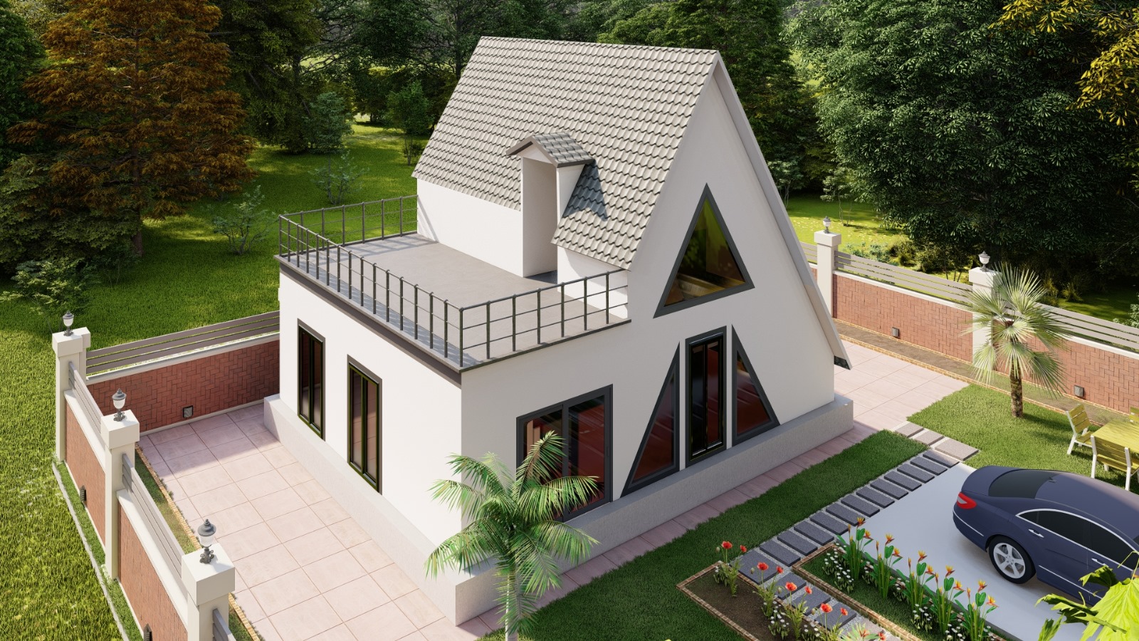 Çift Katlı Çelik 130 m² Konut — 4. fotoğraf