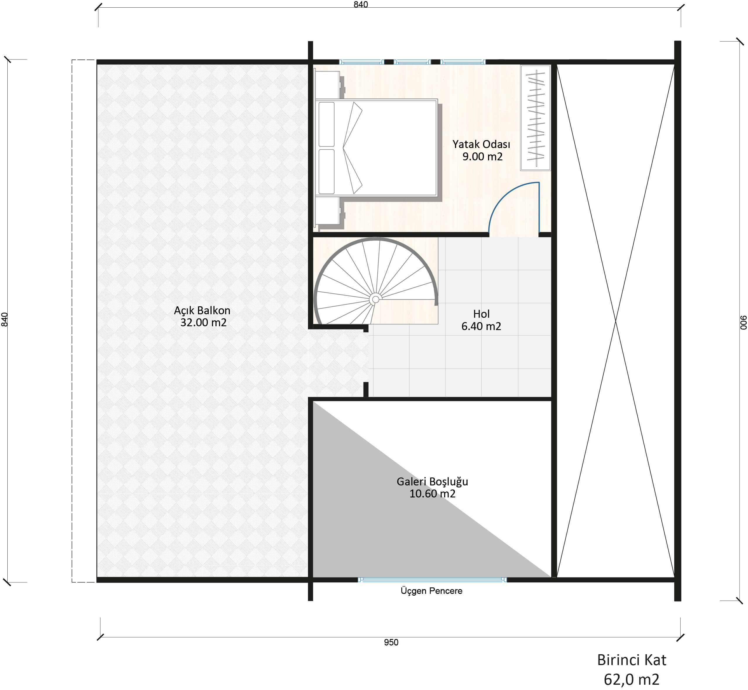 Çift Katlı Çelik 130 m² Konut — 5. fotoğraf