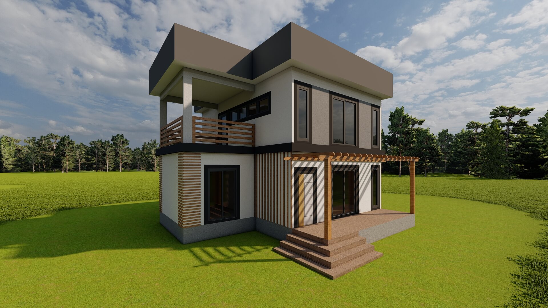 Çift Katlı Çelik 140 m² Konut — 3. fotoğraf