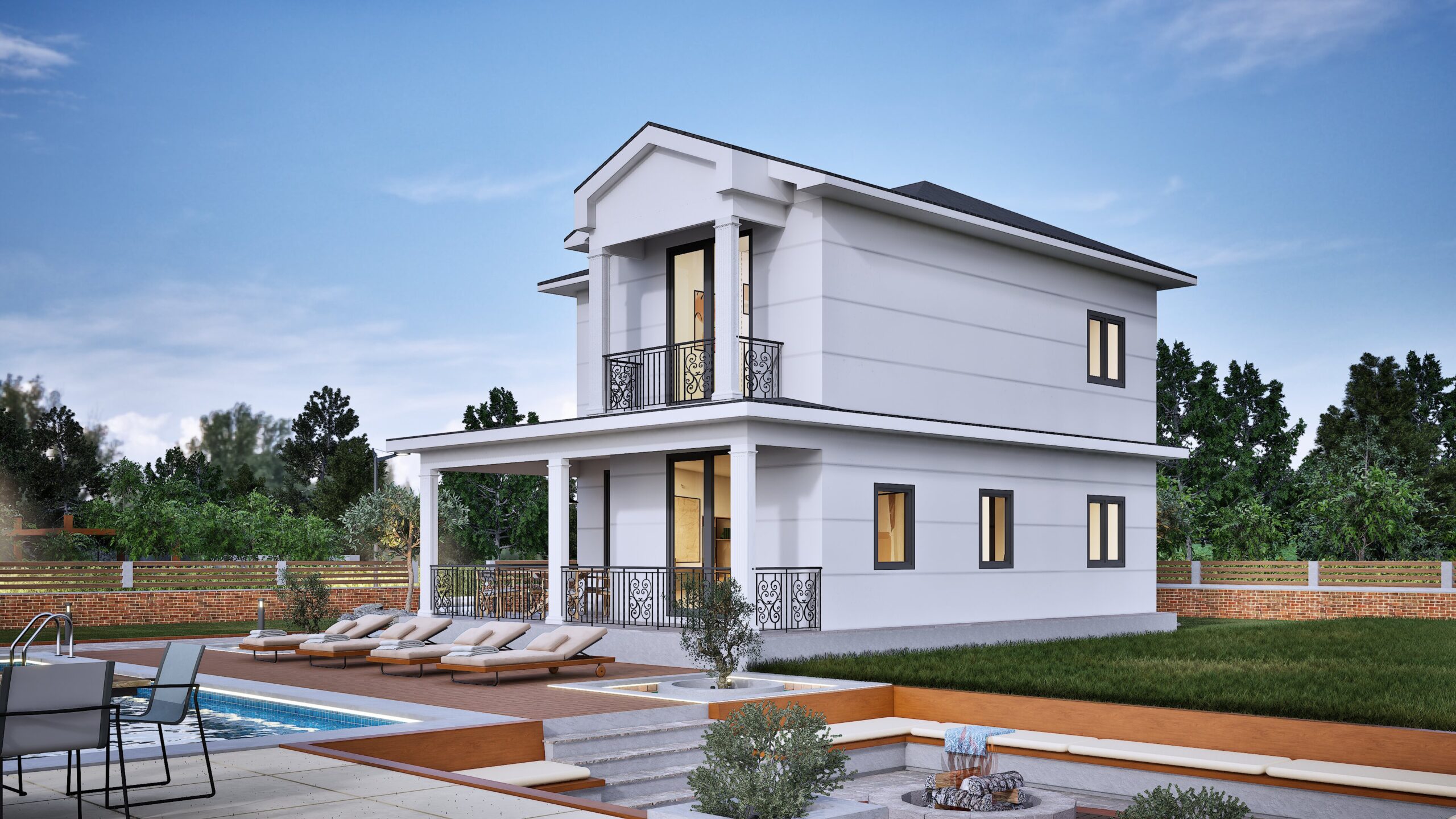 Çift Katlı Çelik 160 m² Konut — 2. fotoğraf