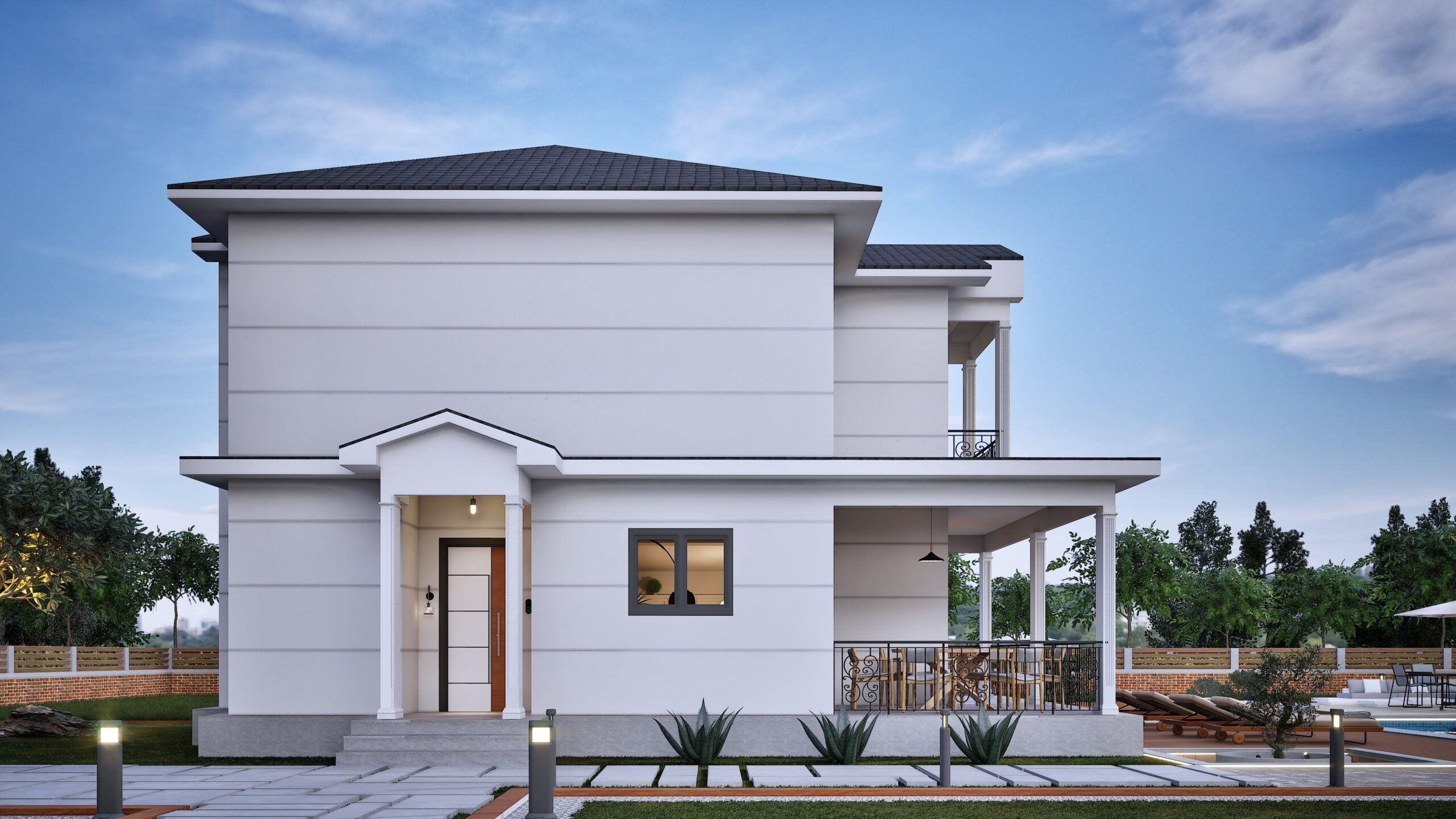 Çift Katlı Çelik 160 m² Konut — 3. fotoğraf