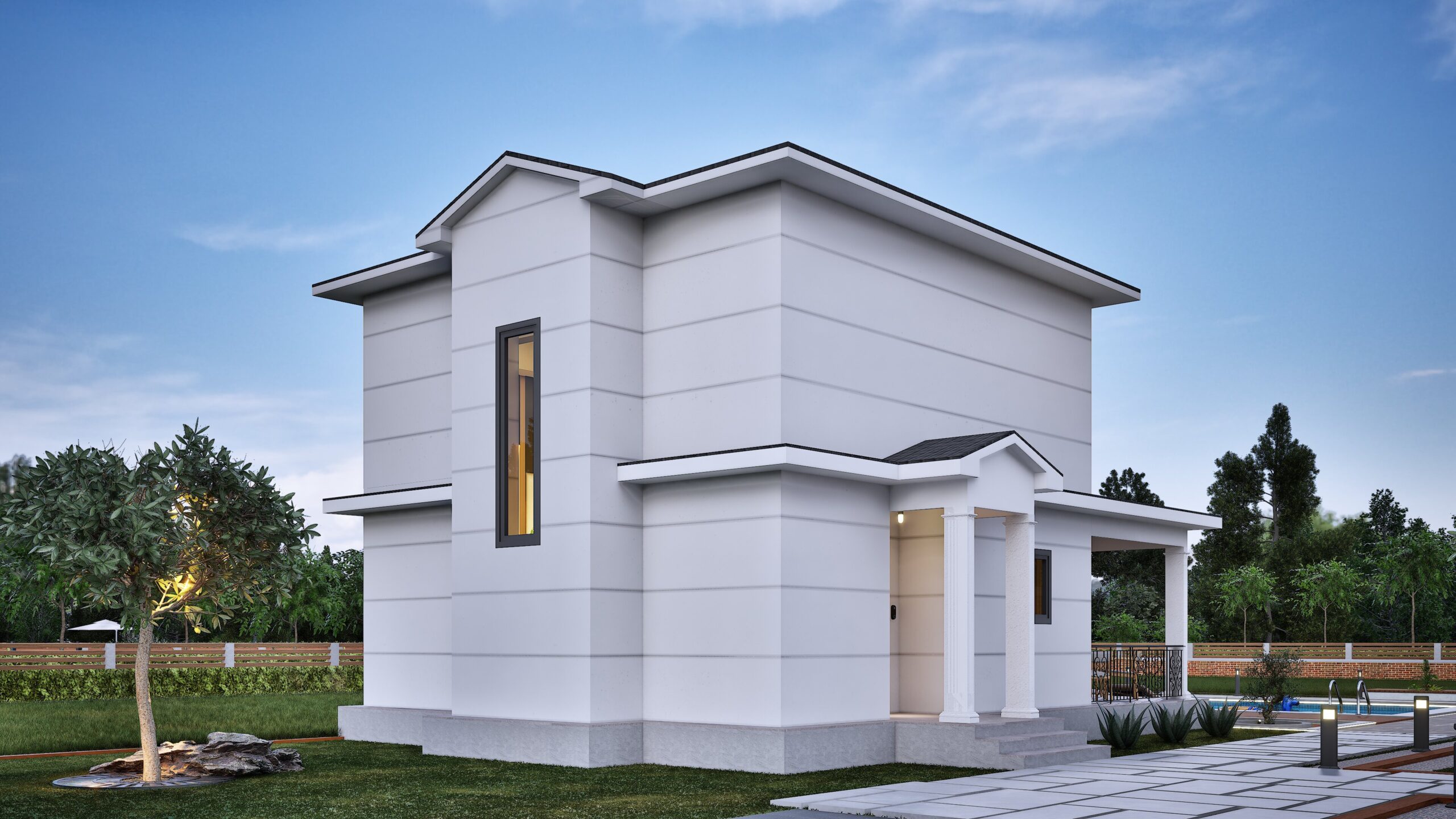 Çift Katlı Çelik 160 m² Konut — 4. fotoğraf