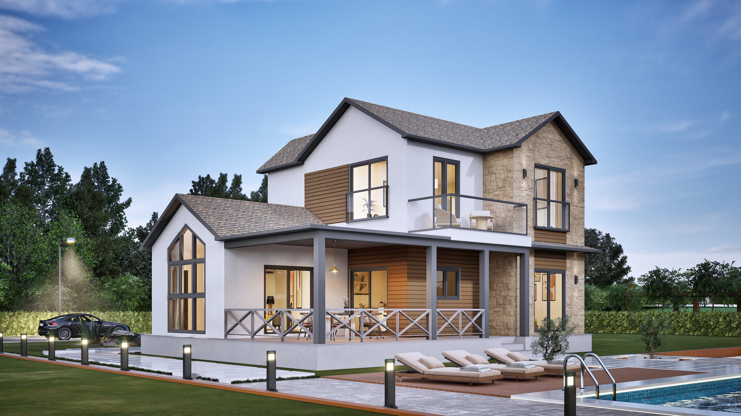 Çift Katlı Çelik 167 m² Konut — 4. fotoğraf