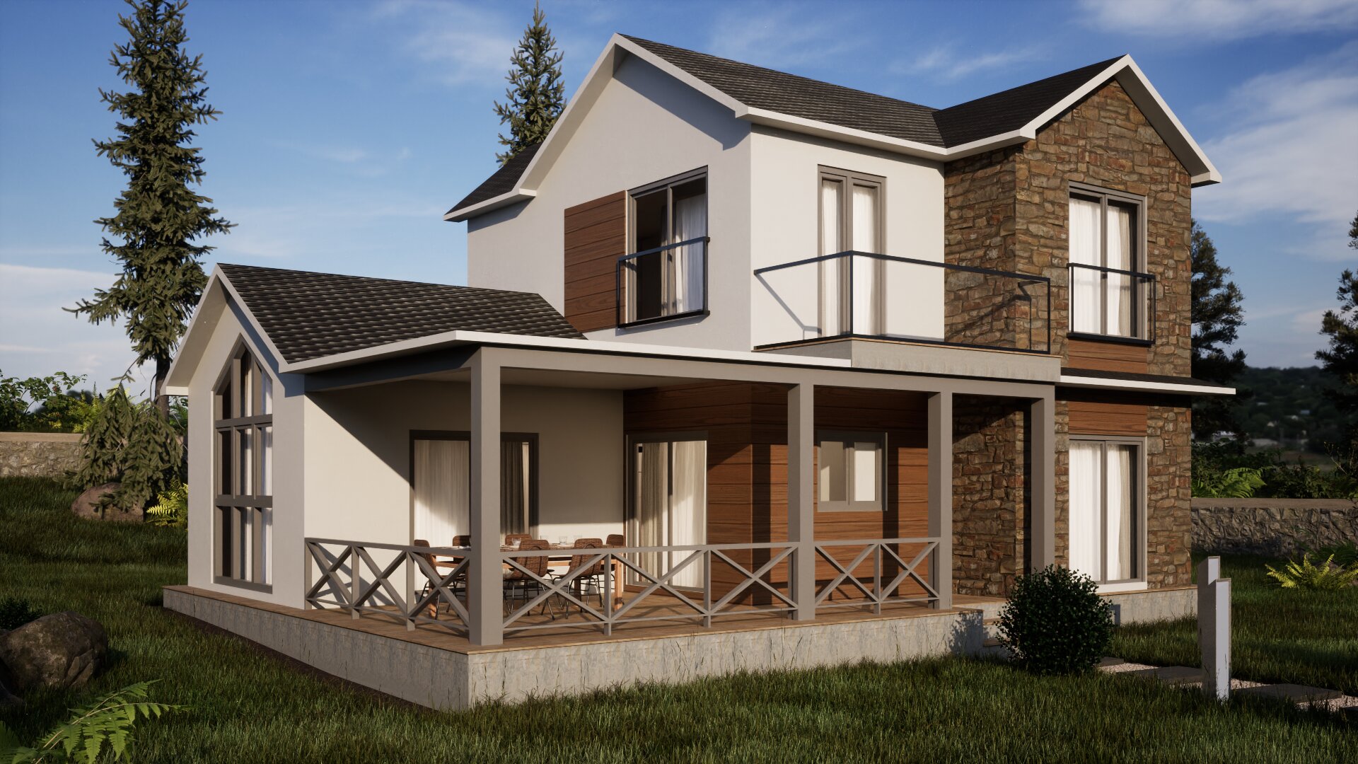Çift Katlı Çelik 167 m² Konut — 6. fotoğraf