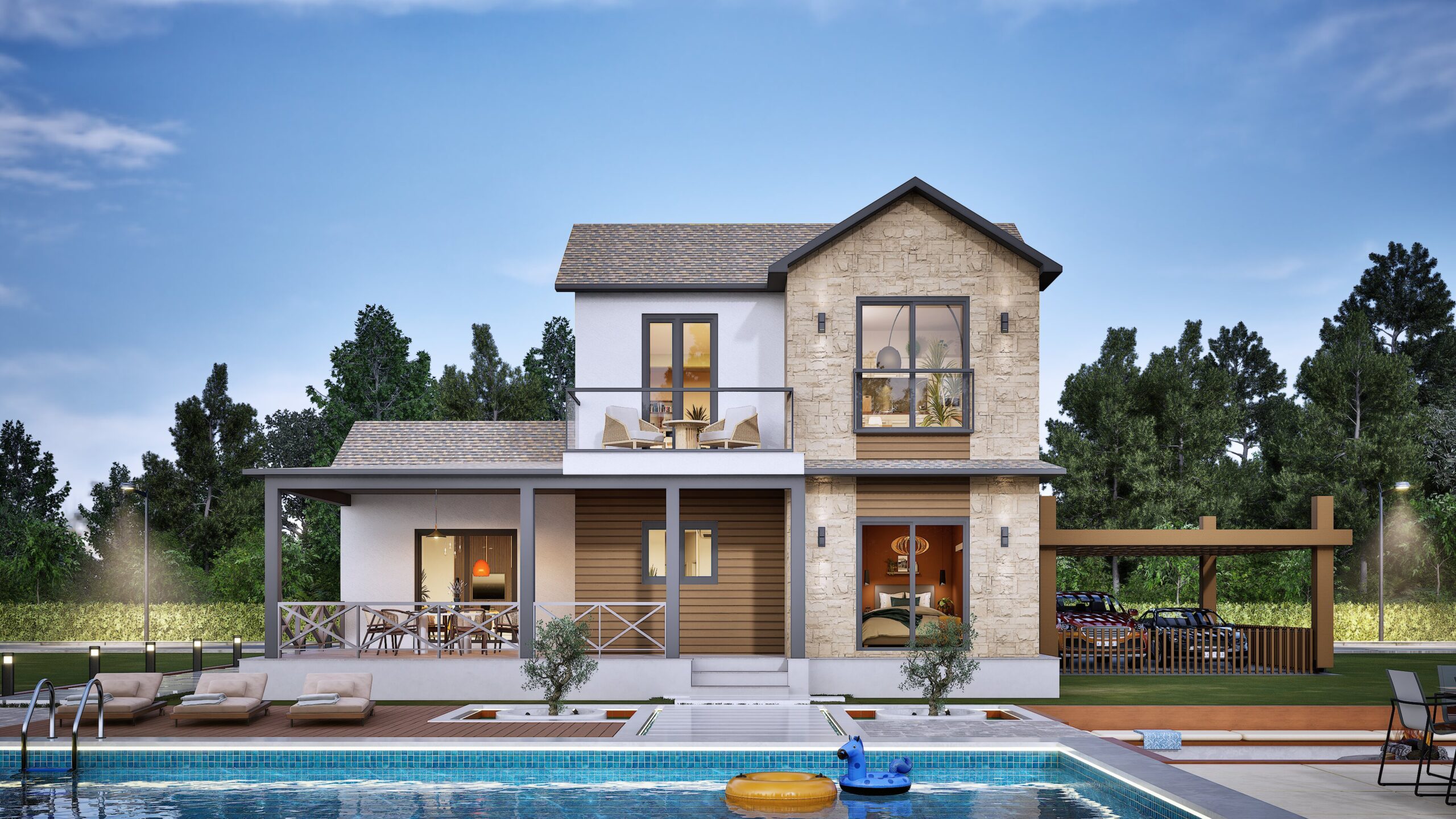 Çift Katlı Çelik 167 m² Konut — 8. fotoğraf