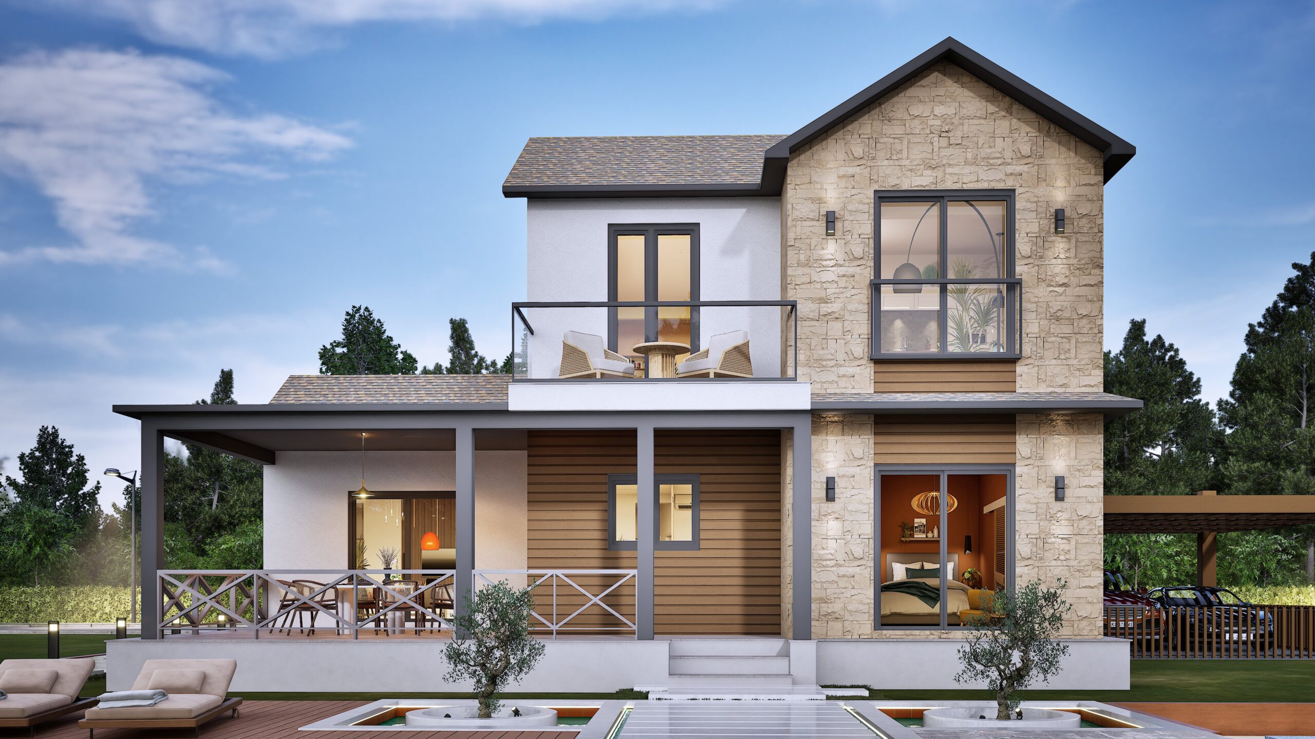 Çift Katlı Çelik 167 m² Konut — 9. fotoğraf