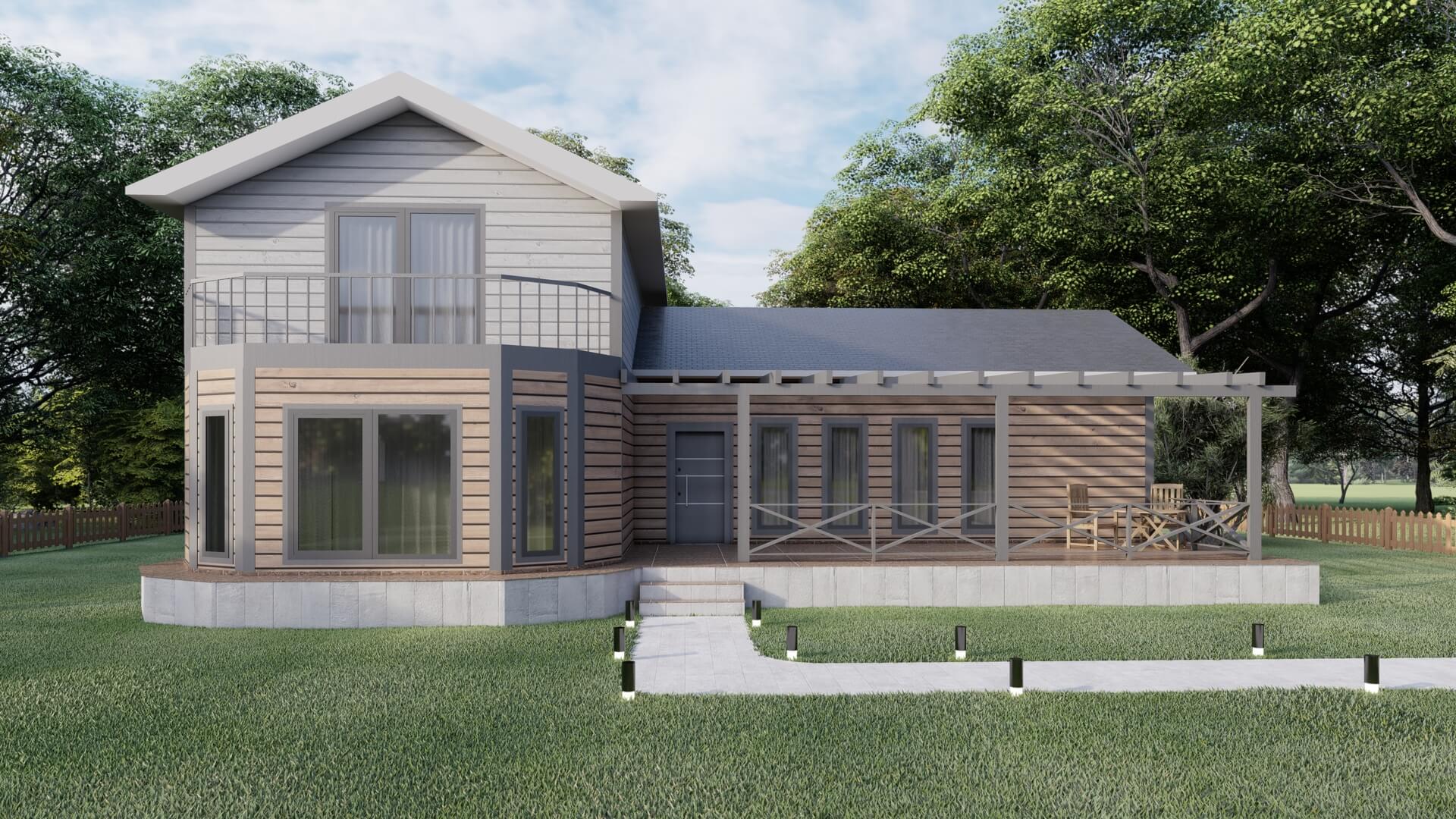 Çift Katlı Çelik 170 m² Konut — 6. fotoğraf