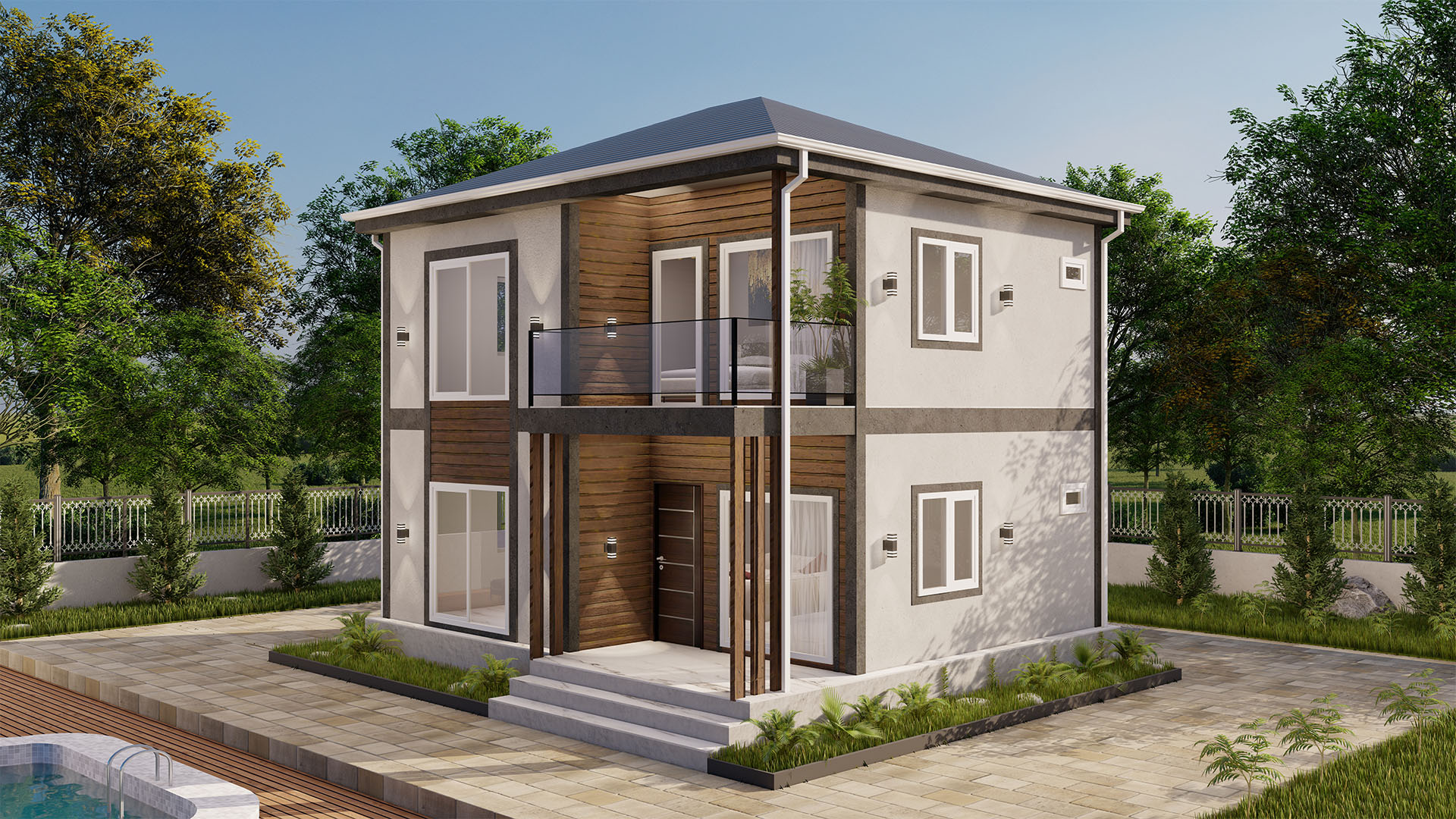 Çift Katlı Prefabrik 104 m² Konut — 2. fotoğraf