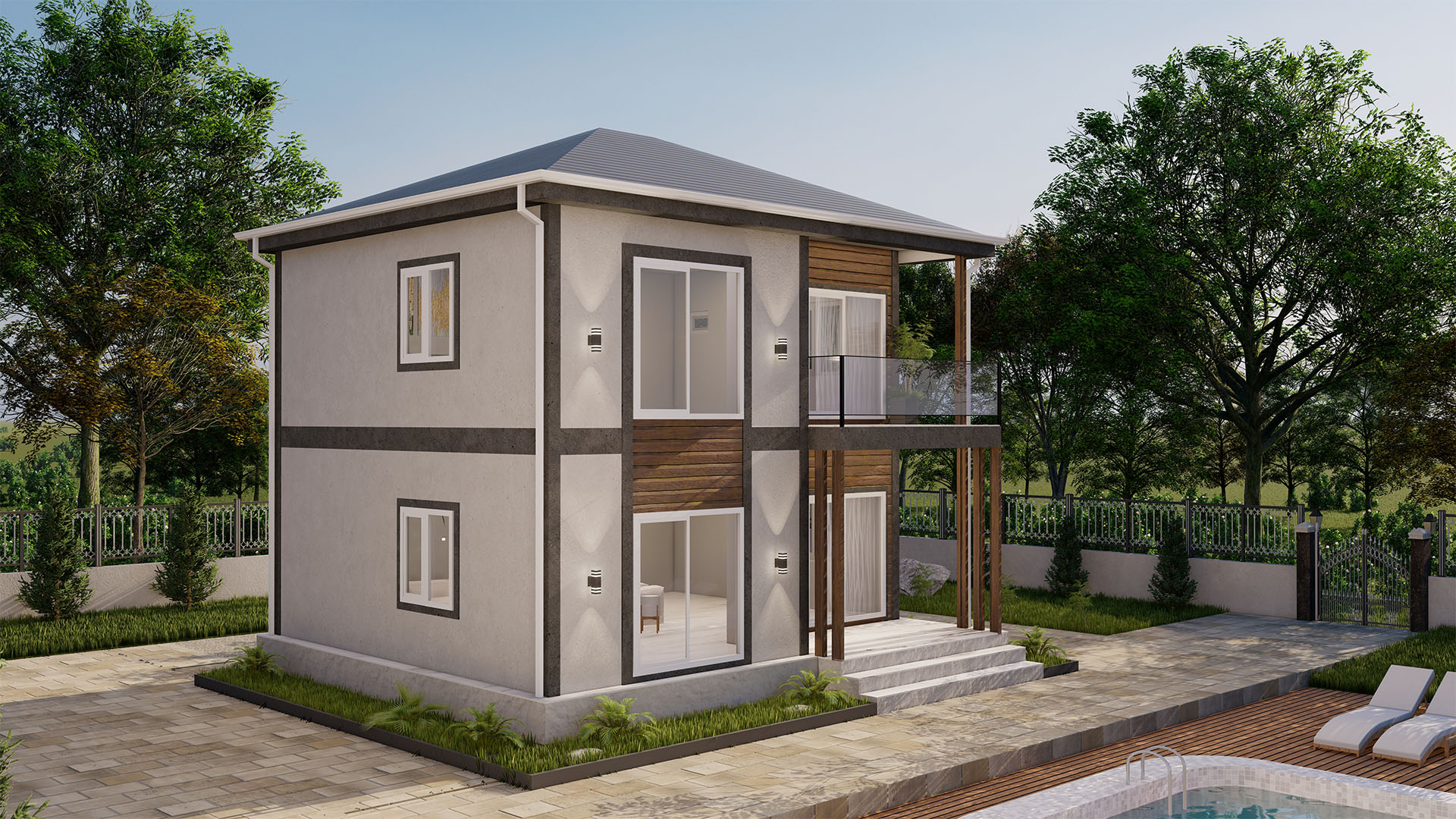 Çift Katlı Prefabrik 104 m² Konut — 3. fotoğraf