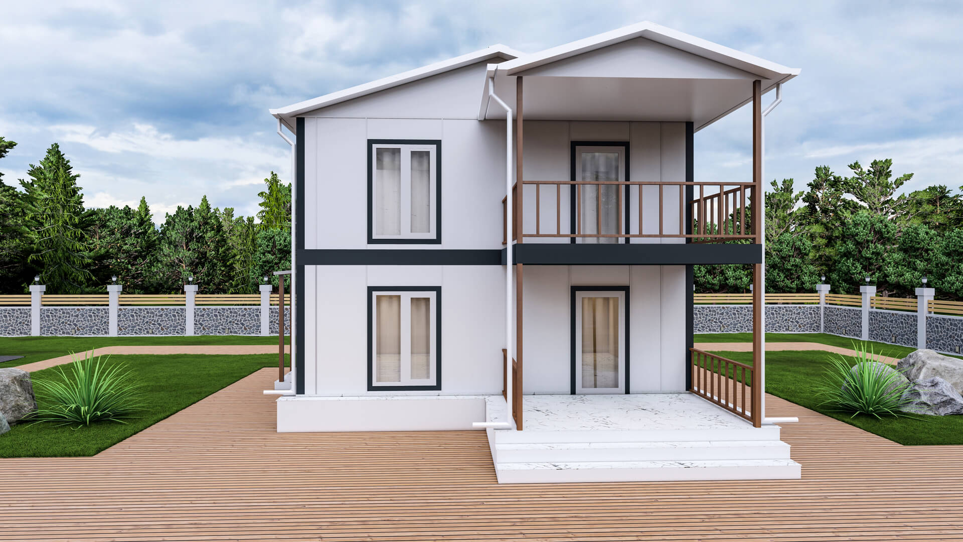 Çift Katlı Prefabrik 114 m² Konut — 5. fotoğraf