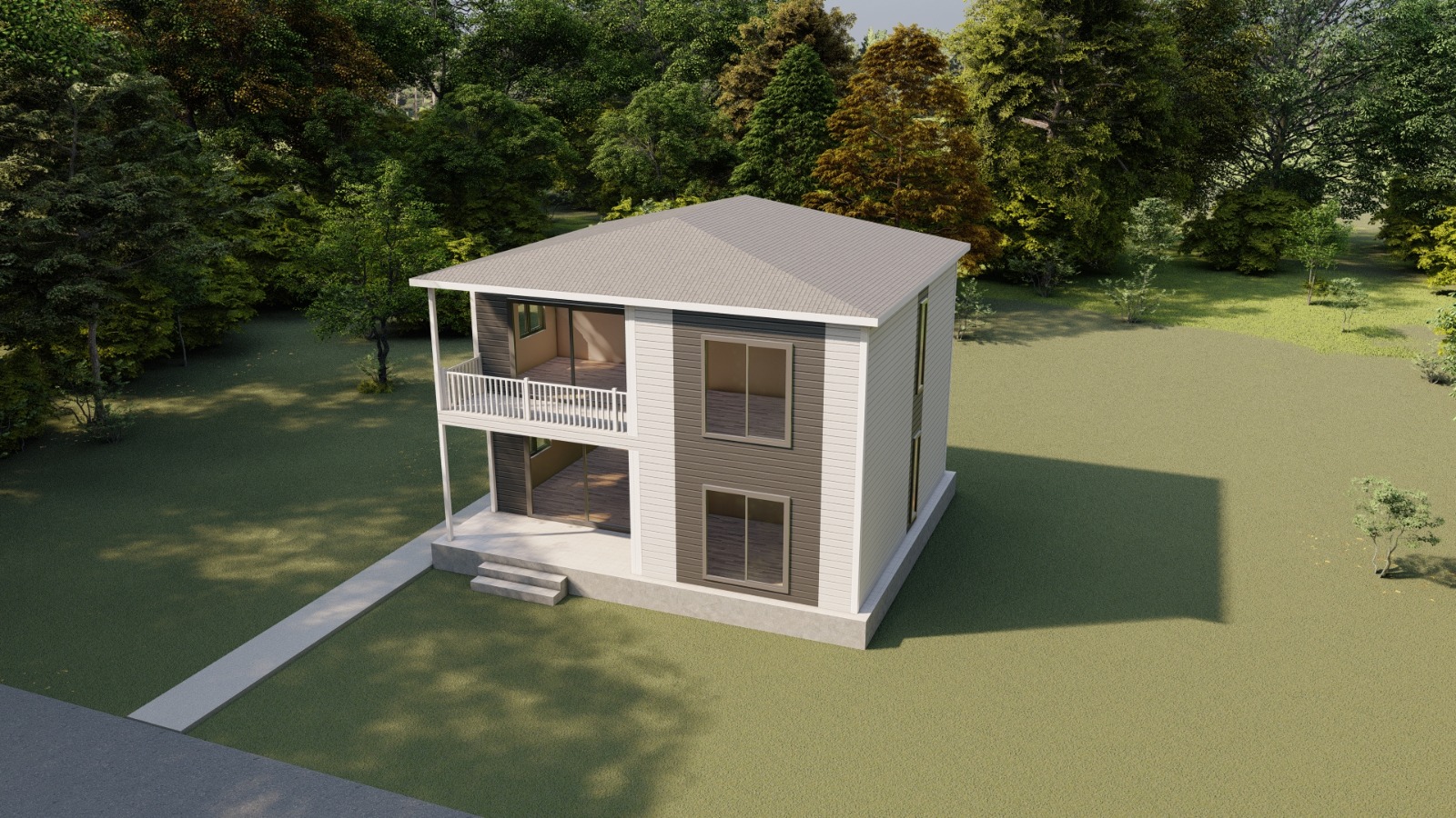 Çift Katlı Prefabrik 150 m² Konut — 3. fotoğraf