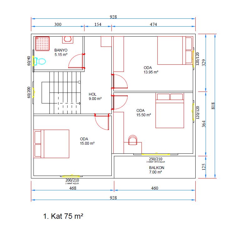 Çift Katlı Prefabrik 150 m² Konut — 5. fotoğraf