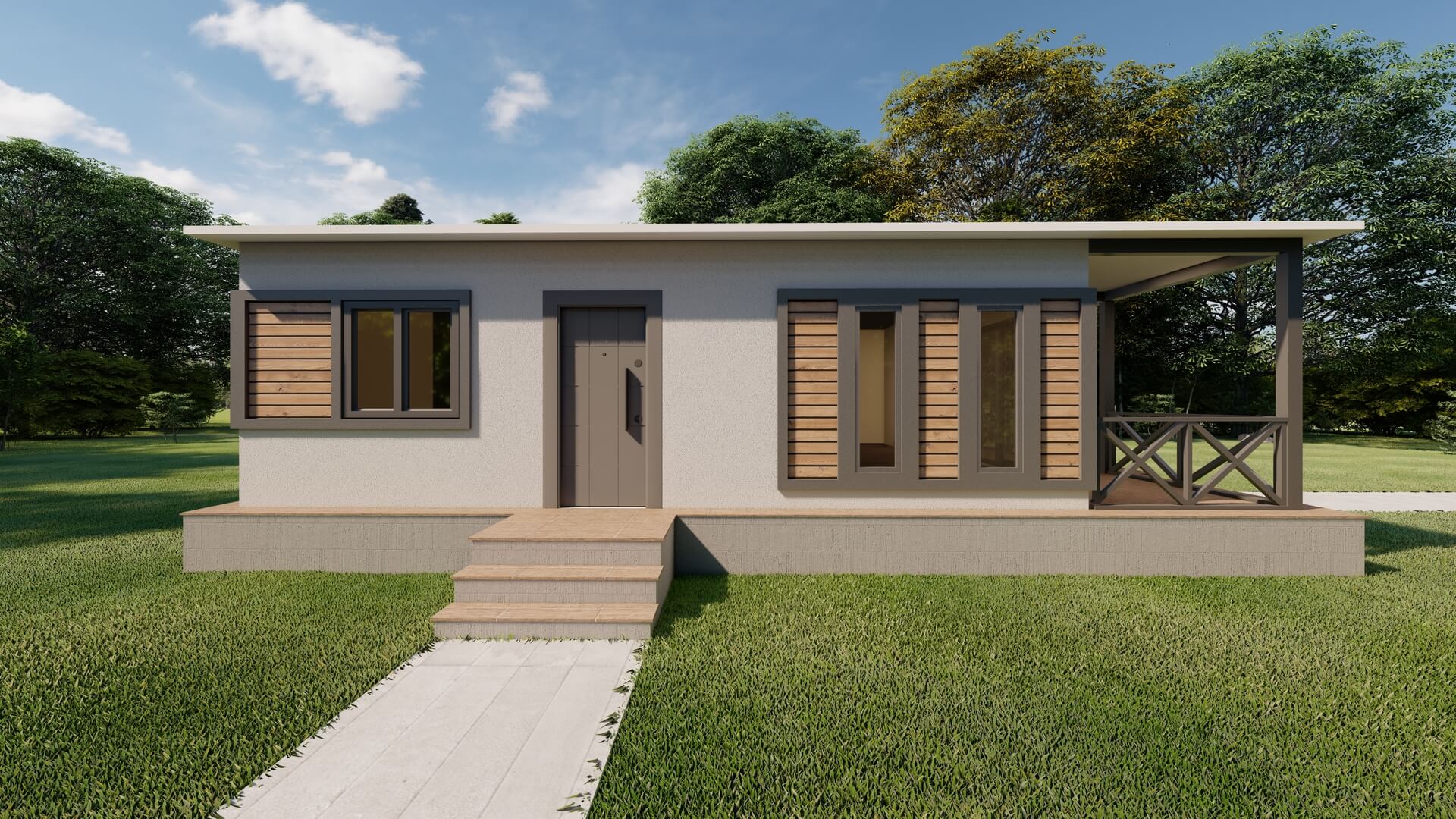 Tek Katlı Çelik 90 m² Konut (LB-1090) — 5. fotoğraf