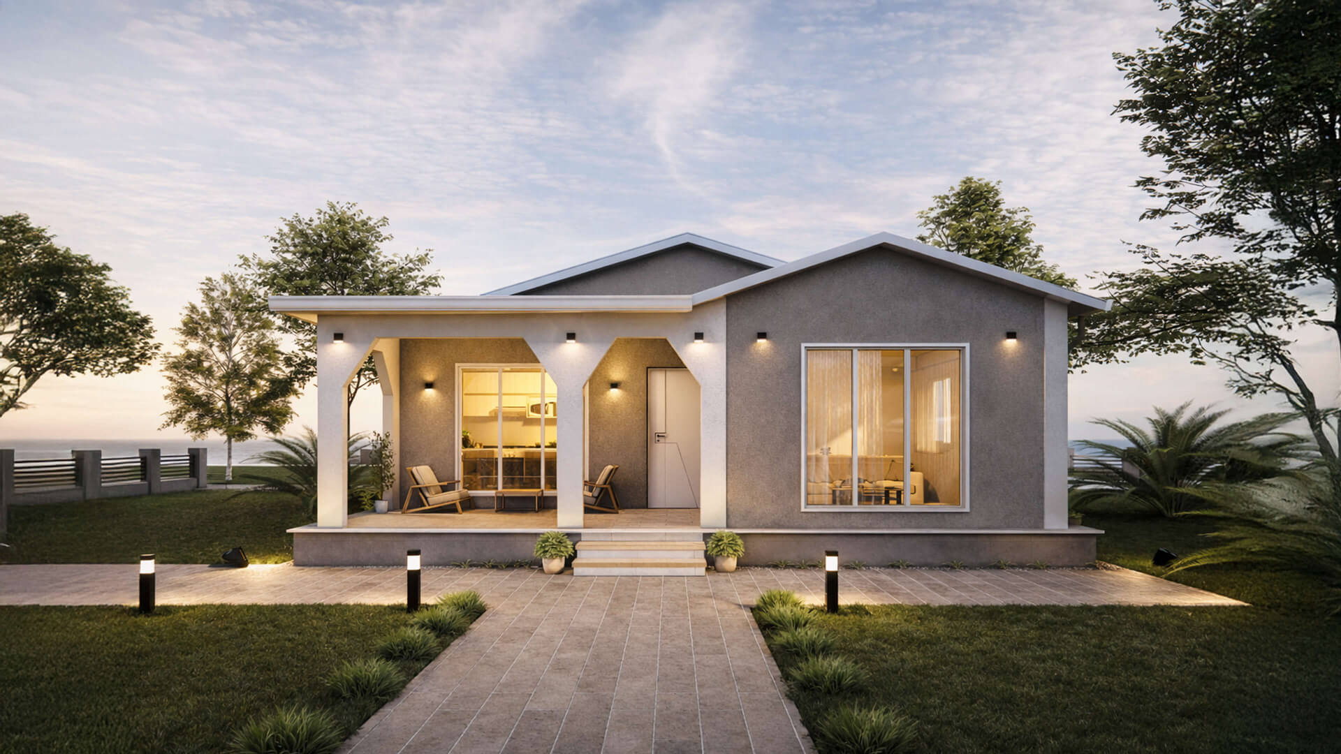 Tek Katlı Çelik 90 m² Konut (LB-1090S) — 2. fotoğraf