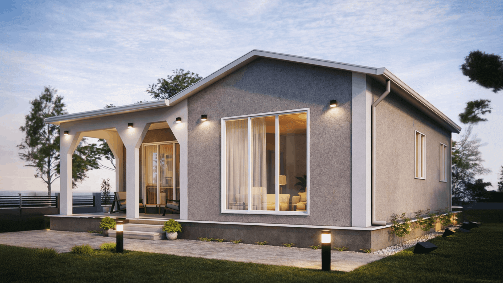 Tek Katlı Çelik 90 m² Konut (LB-1090S) — 4. fotoğraf