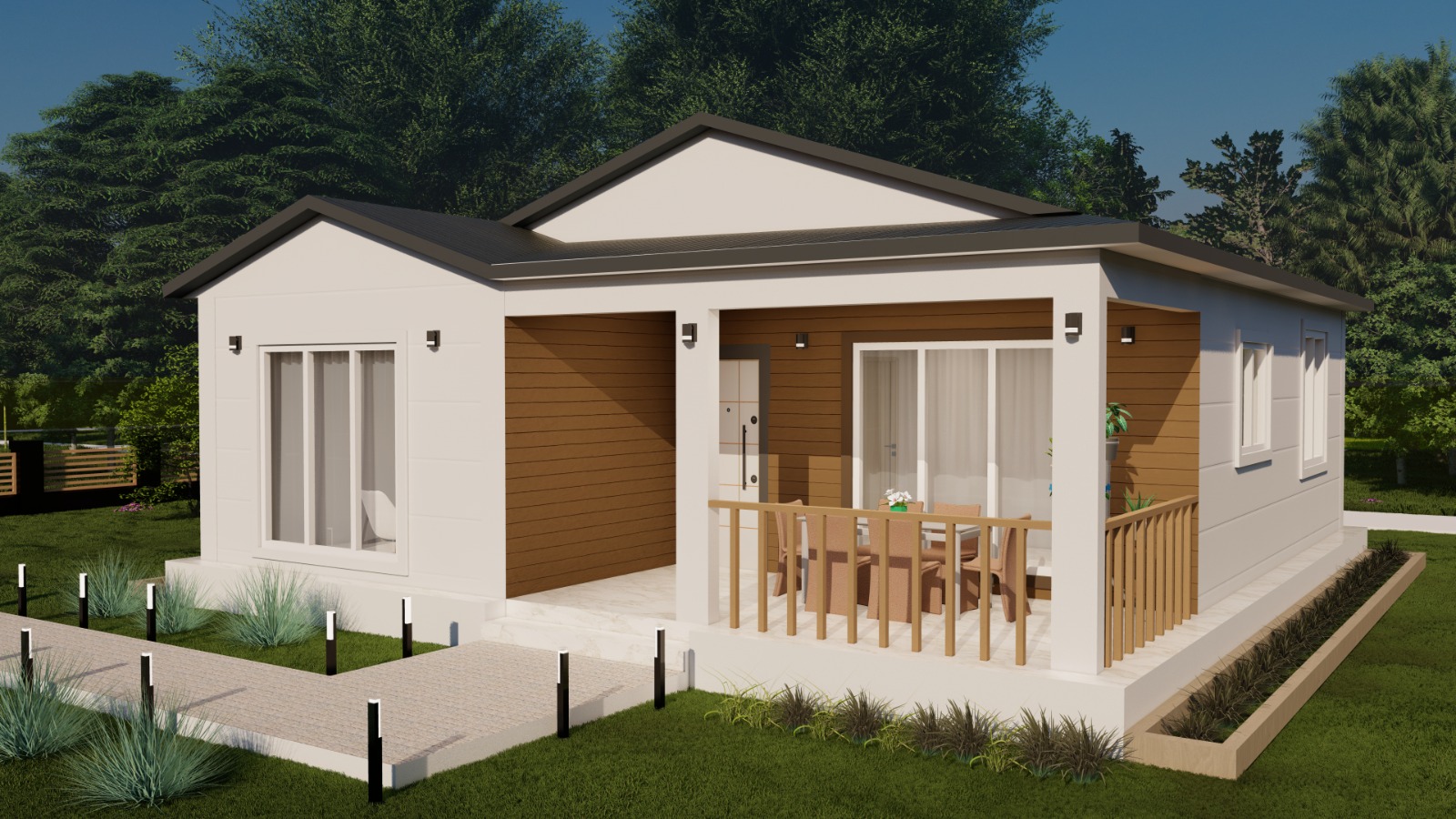 Tek Katlı Çelik 90 m² Konut (LB-1090S) — 6. fotoğraf