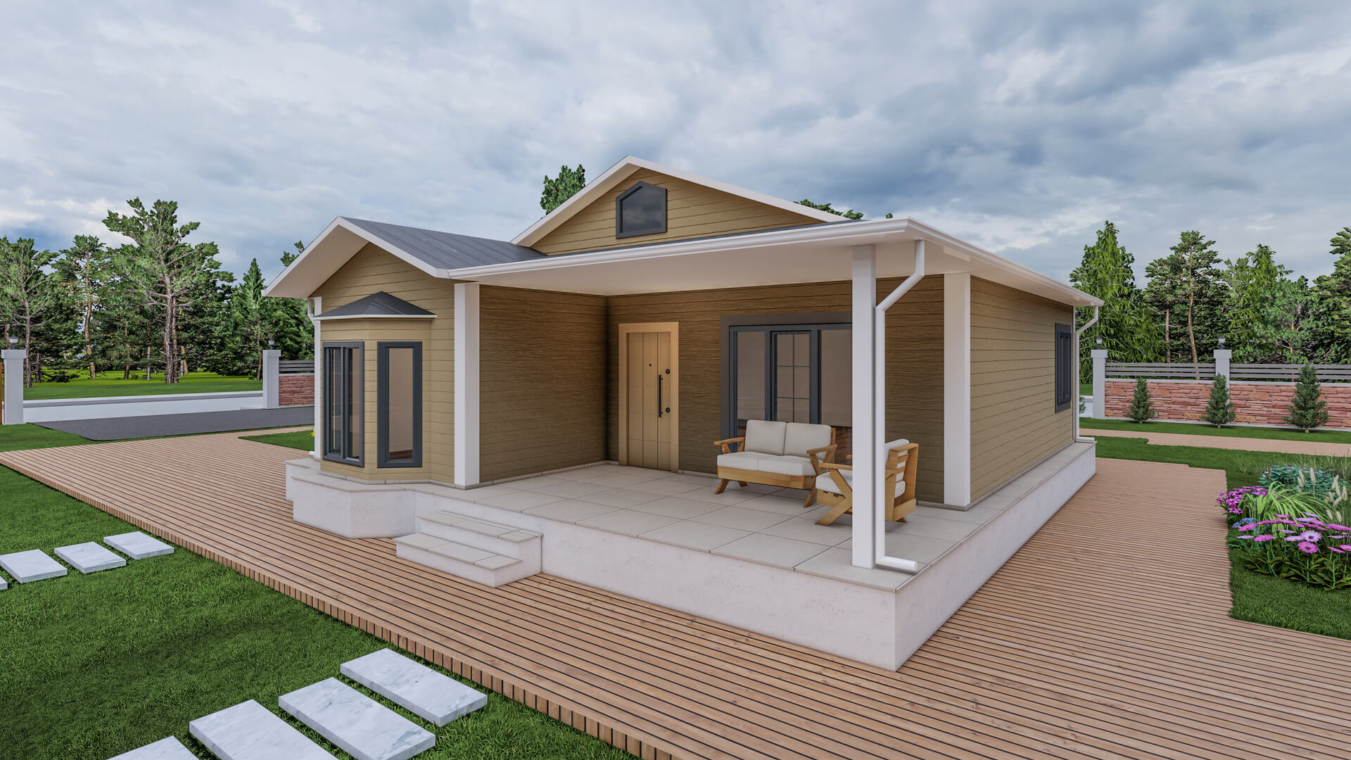 Tek Katlı Çelik 95 m² Konut — 2. fotoğraf
