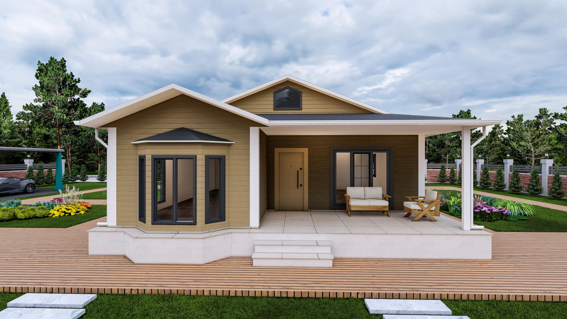 Tek Katlı Çelik 95 m² Konut — 3. fotoğraf