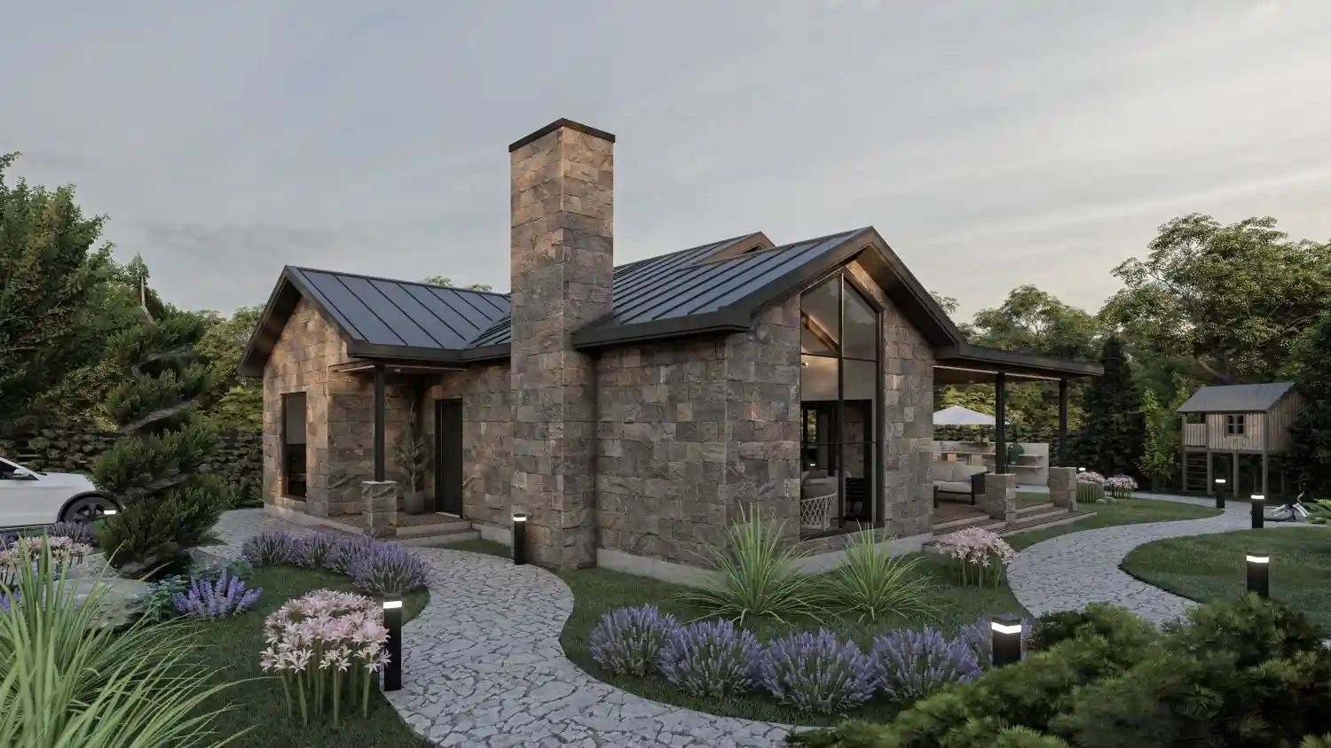Tek Katlı Çelik 128 m² Konut — 2. fotoğraf