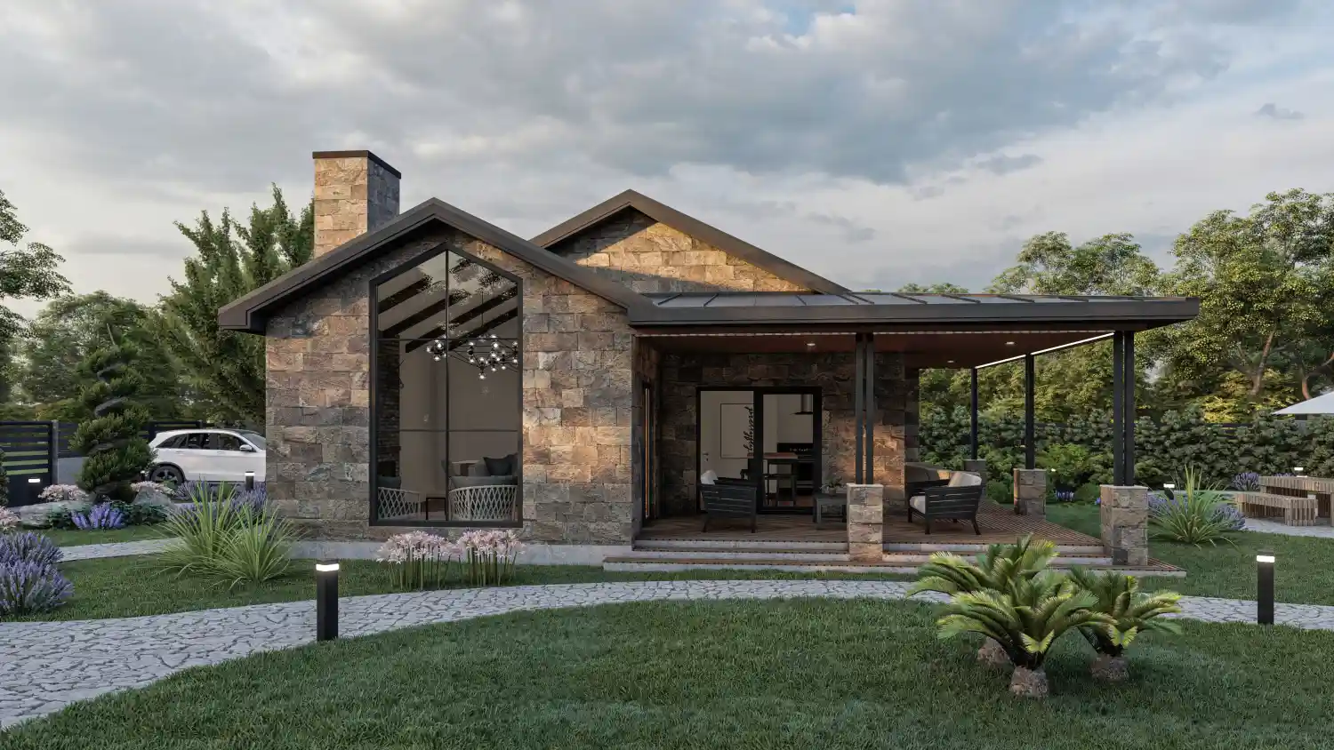 Tek Katlı Çelik 128 m² Konut — 3. fotoğraf