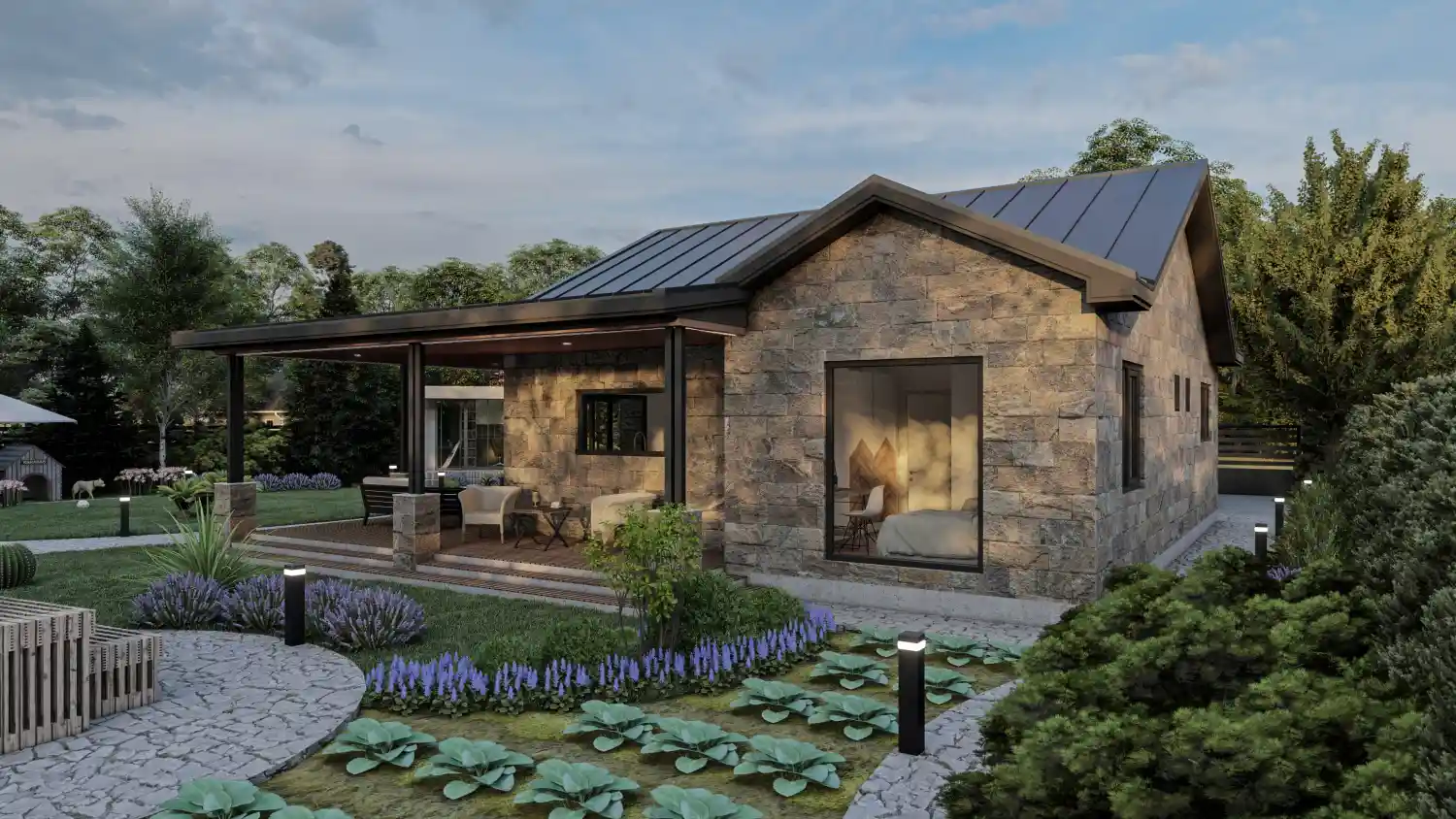 Tek Katlı Çelik 128 m² Konut — 5. fotoğraf