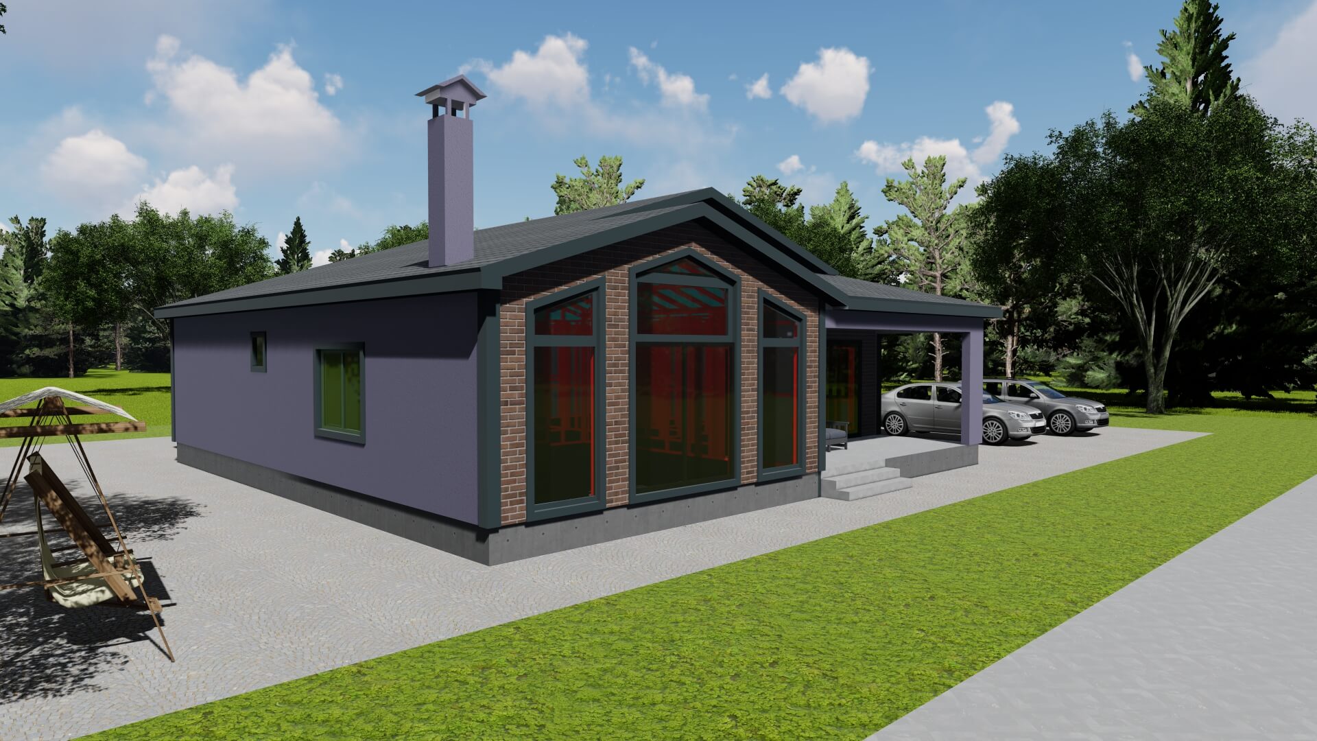 Tek Katlı Çelik 150 m² Konut — 2. fotoğraf