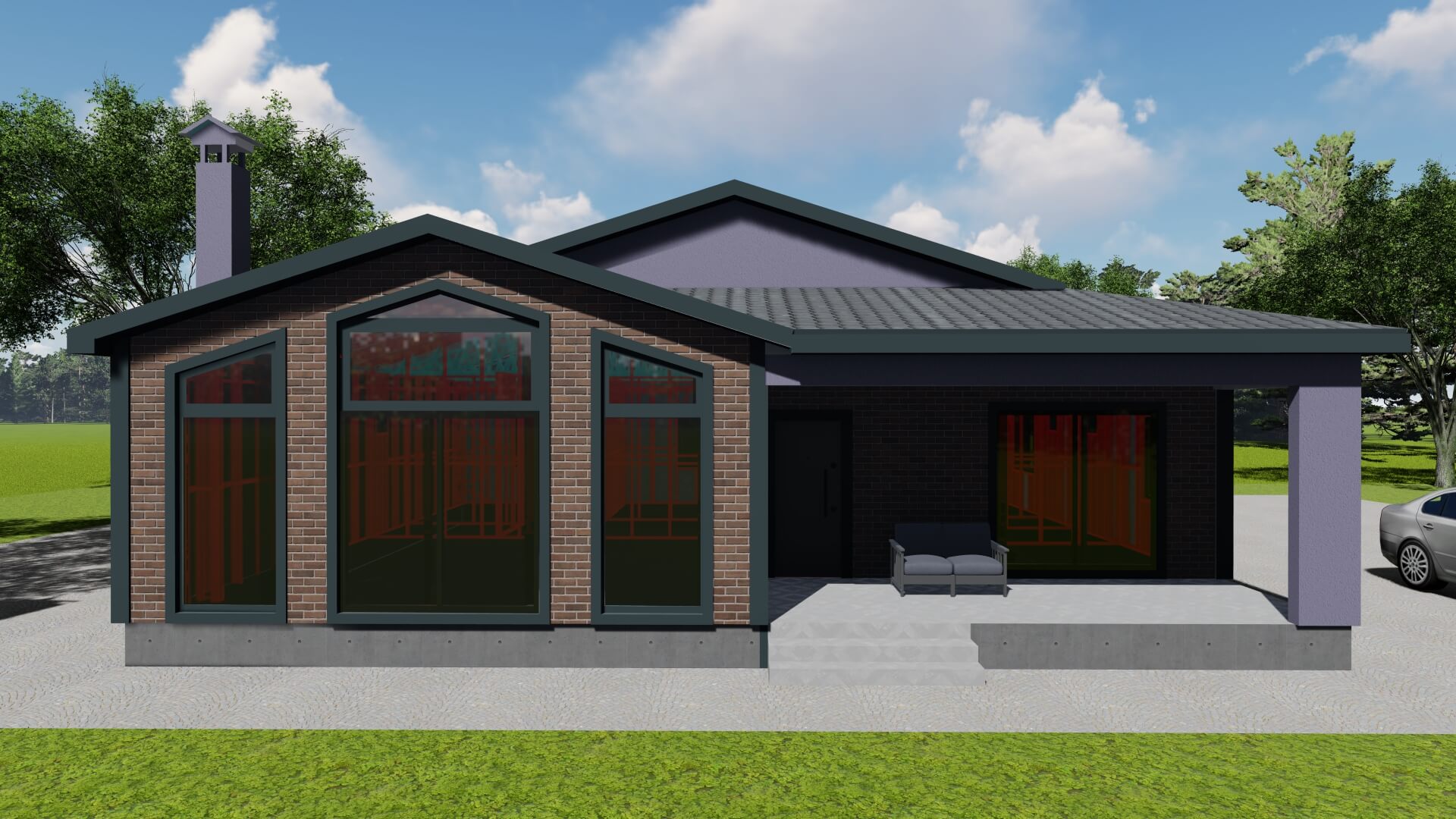 Tek Katlı Çelik 150 m² Konut — 3. fotoğraf