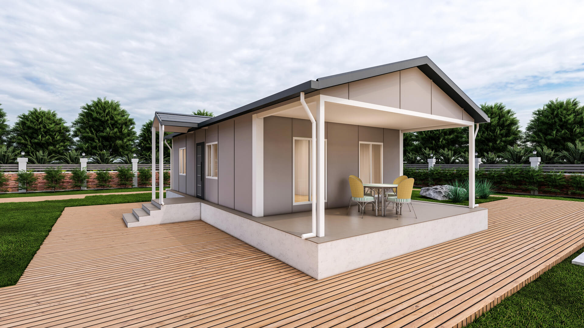 Tek Katlı Prefabrik 67 m² Konut — 2. fotoğraf