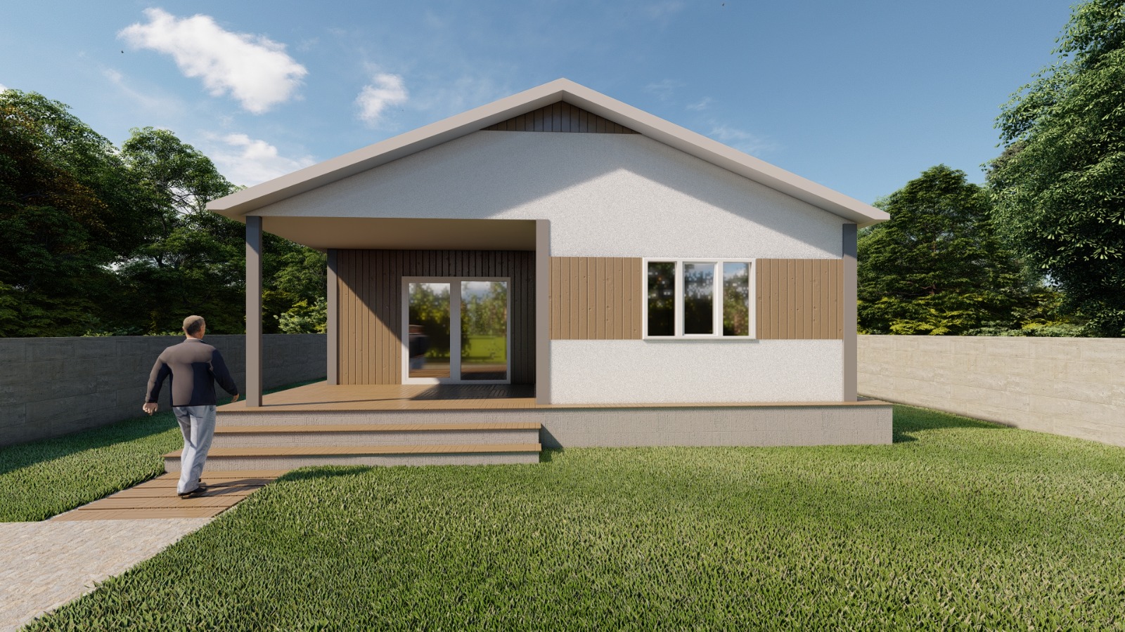 Tek Katlı Prefabrik 75 m² Konut — 2. fotoğraf