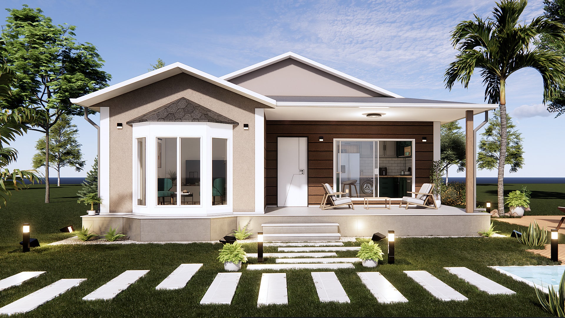Tek Katlı Prefabrik 82 m² Konut — 3. fotoğraf