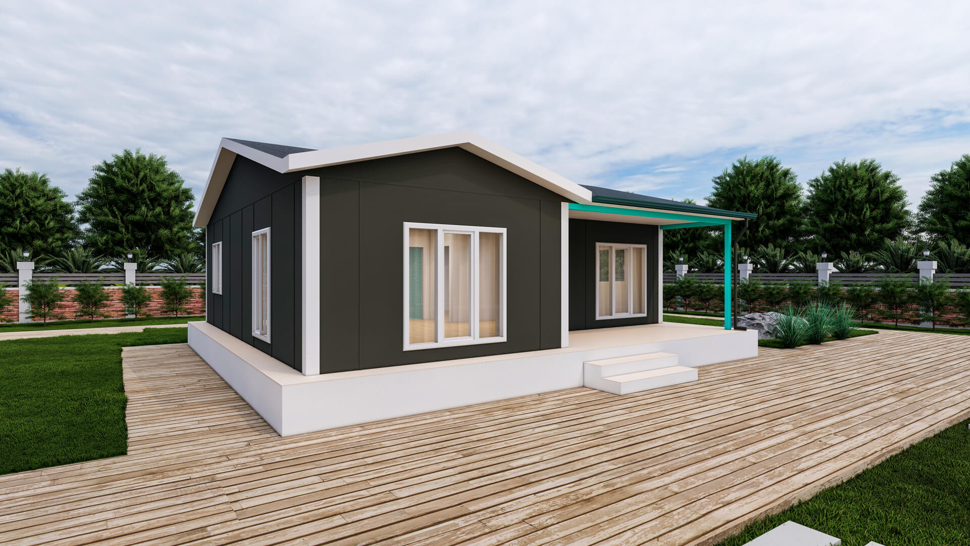 Tek Katlı Prefabrik 85 m² Konut — 2. fotoğraf