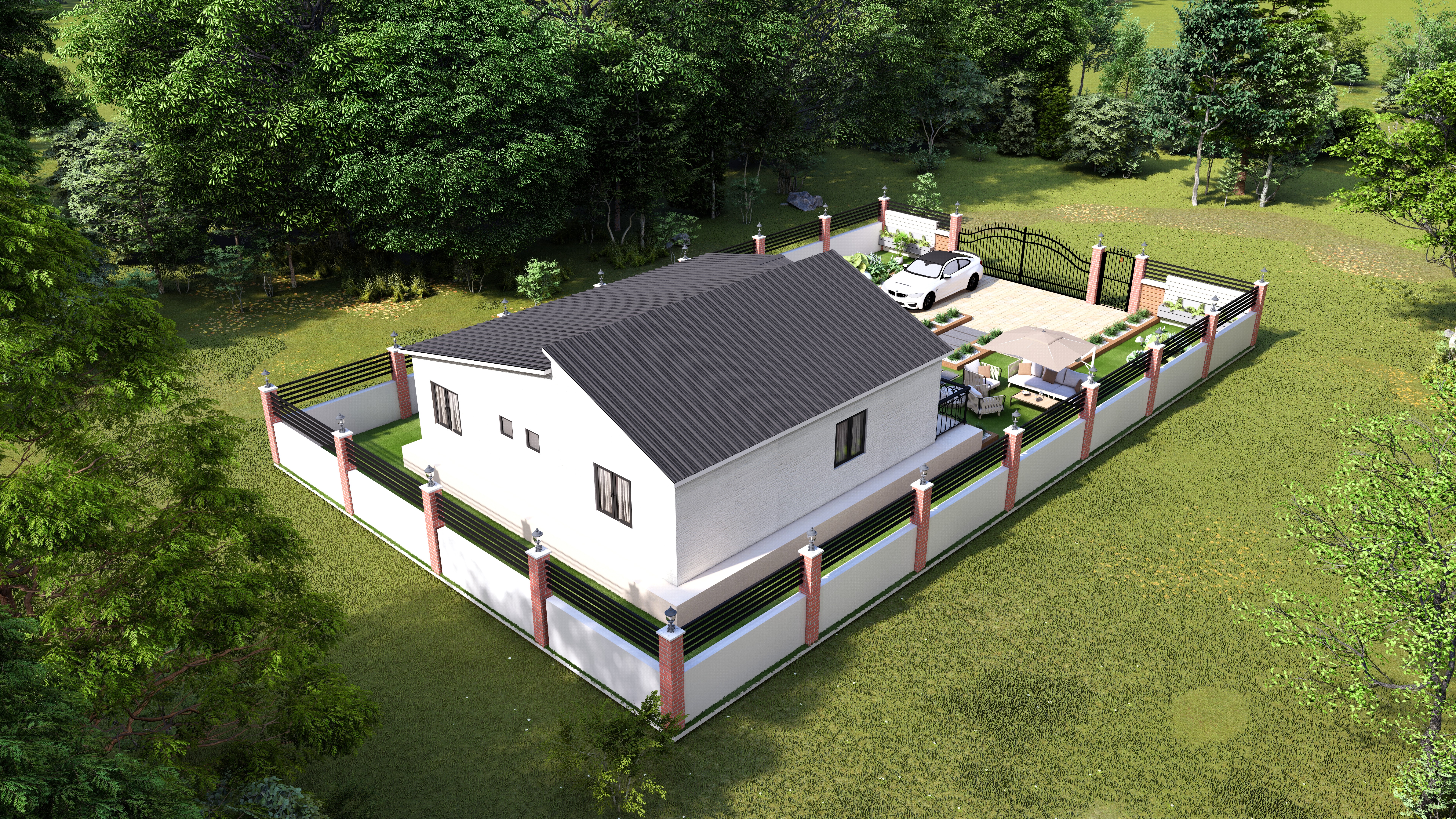 Tek Katlı Prefabrik 98 m² Konut — 3. fotoğraf