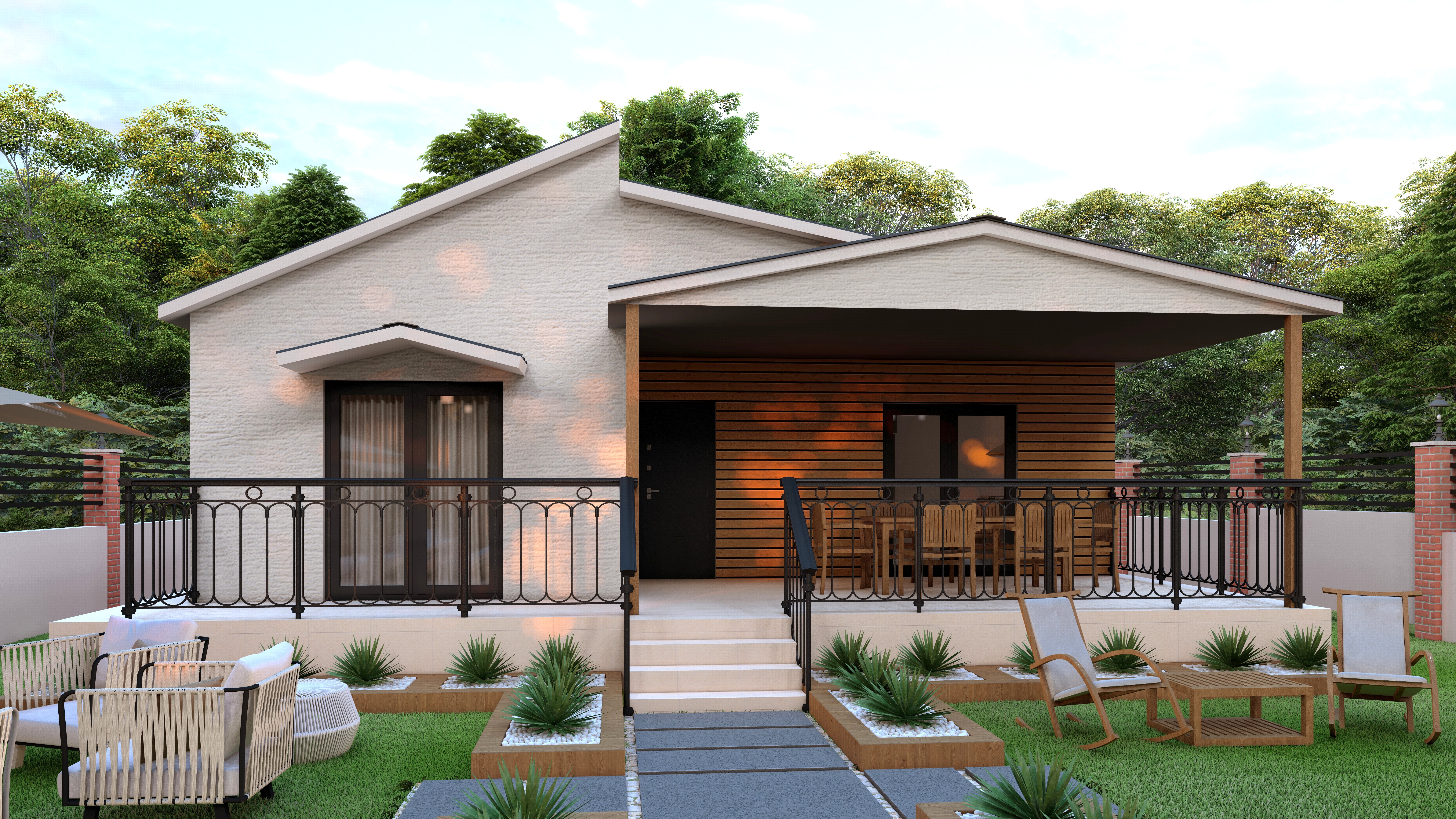 Tek Katlı Prefabrik 98 m² Konut — 4. fotoğraf