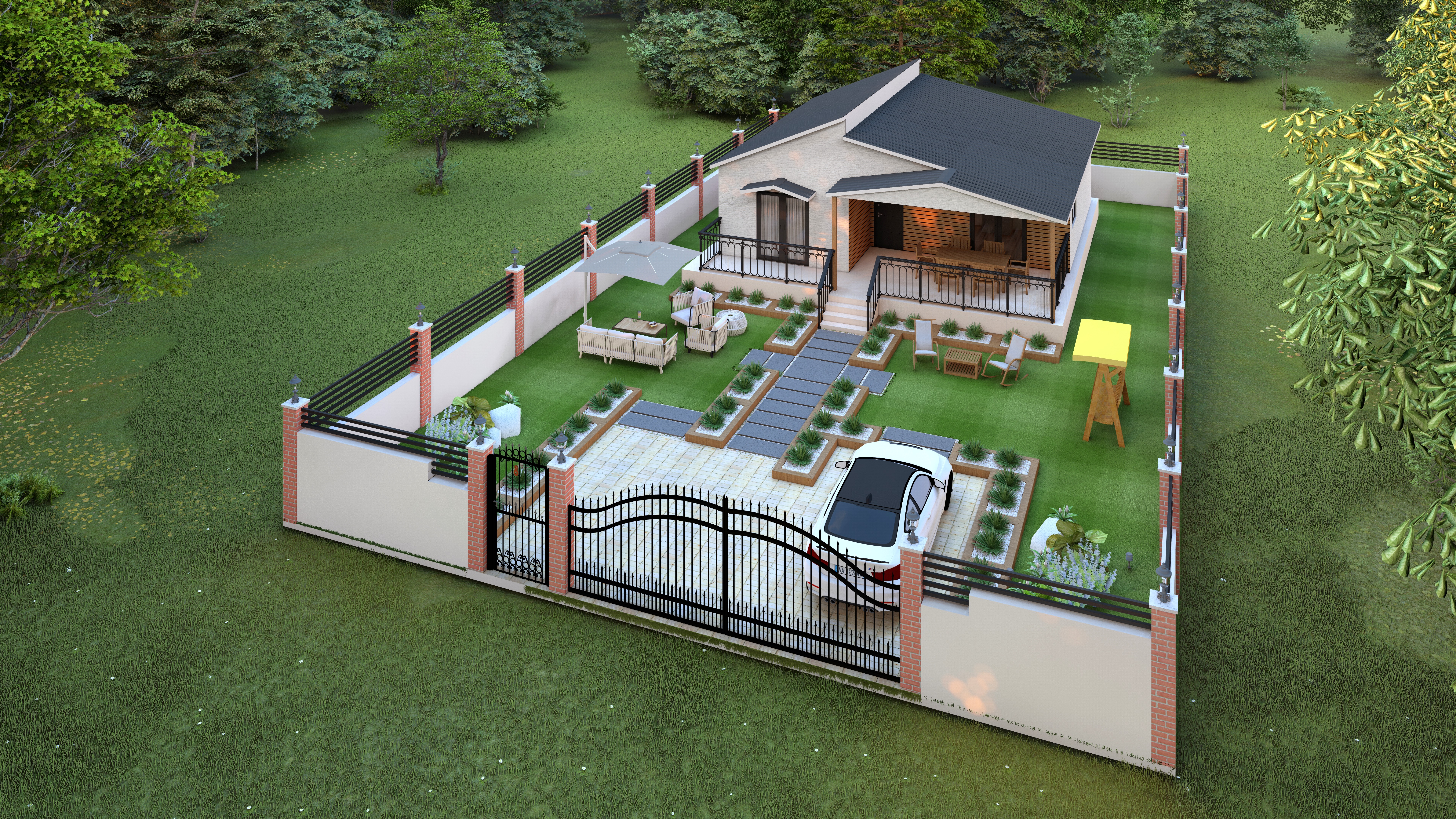 Tek Katlı Prefabrik 98 m² Konut — 5. fotoğraf