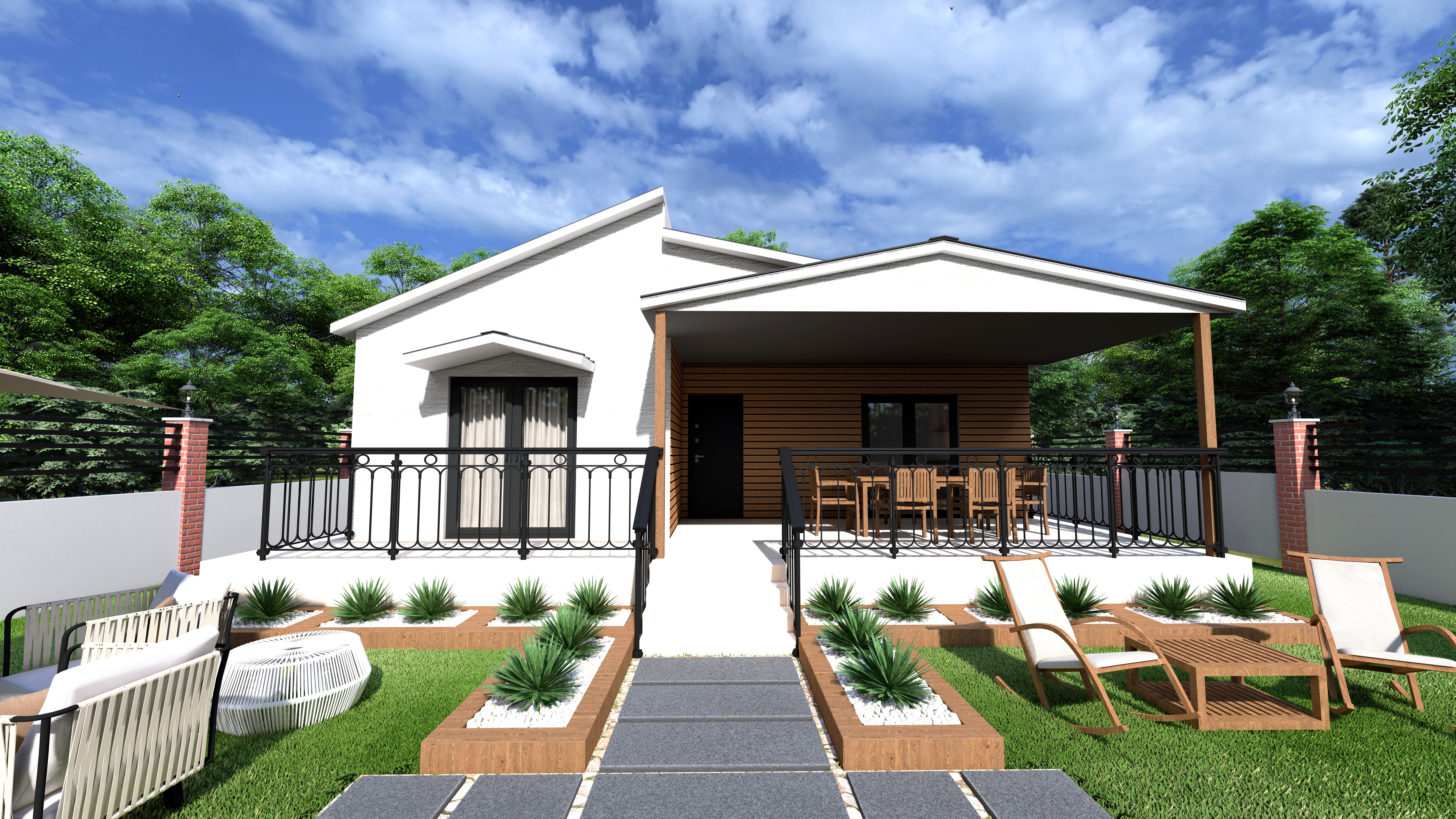 Tek Katlı Prefabrik 98 m² Konut — 8. fotoğraf