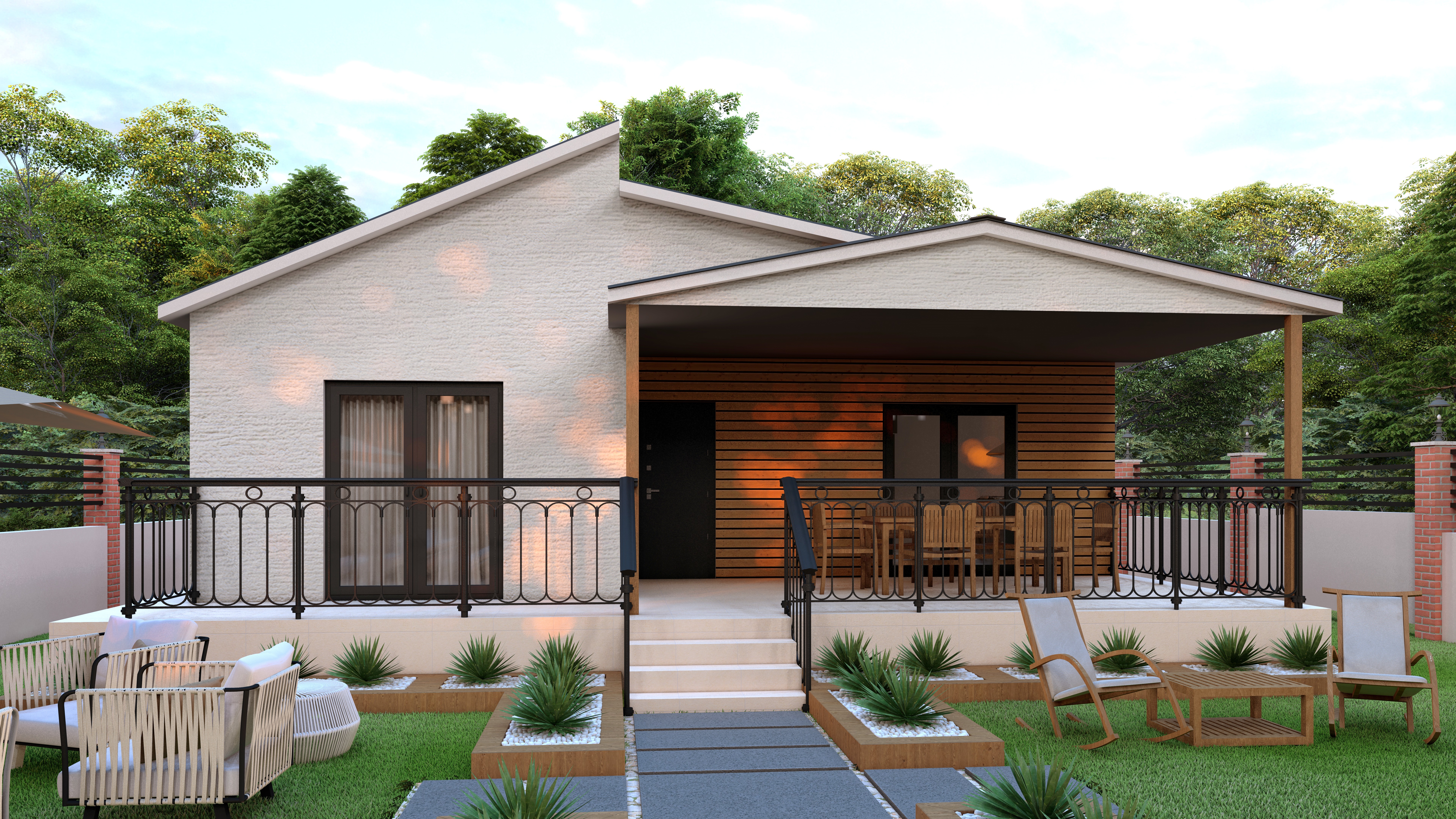 Tek Katlı Prefabrik 98 m² Konut — 12. fotoğraf