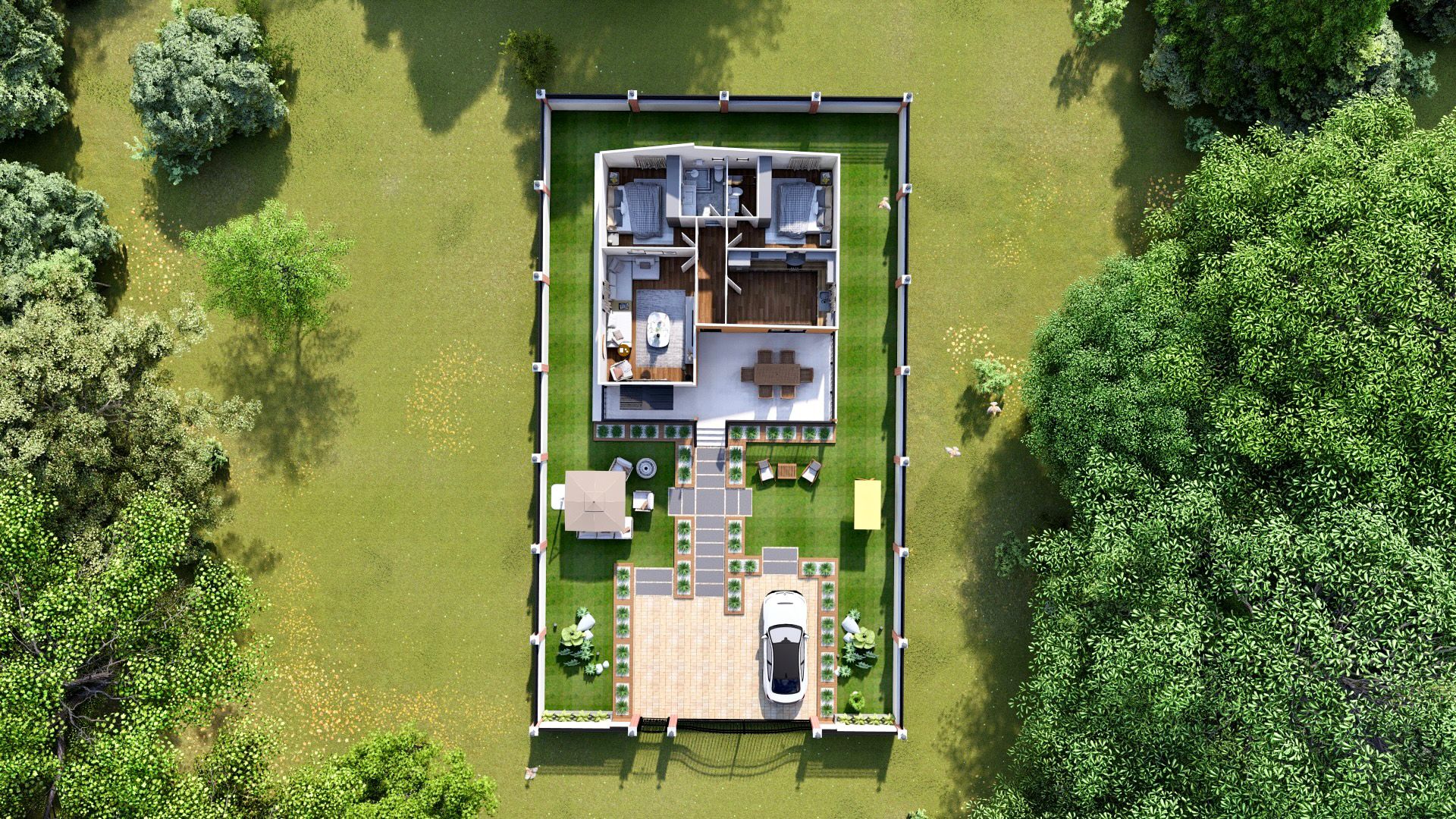 Tek Katlı Prefabrik 98 m² Konut — 18. fotoğraf