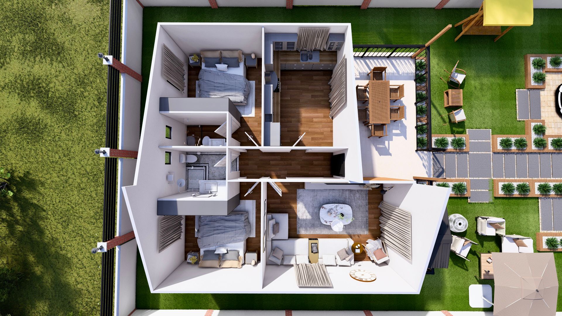 Tek Katlı Prefabrik 98 m² Konut — 19. fotoğraf