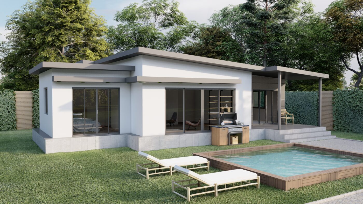 Tek Katlı Prefabrik 99 m² Konut — 3. fotoğraf