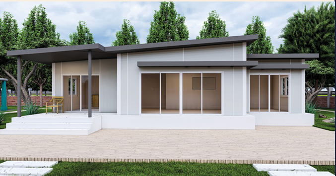 Tek Katlı Prefabrik 99 m² Konut — 11. fotoğraf