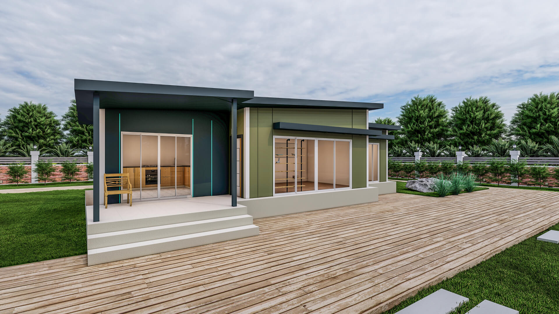 Tek Katlı Prefabrik 99 m² Konut — 12. fotoğraf