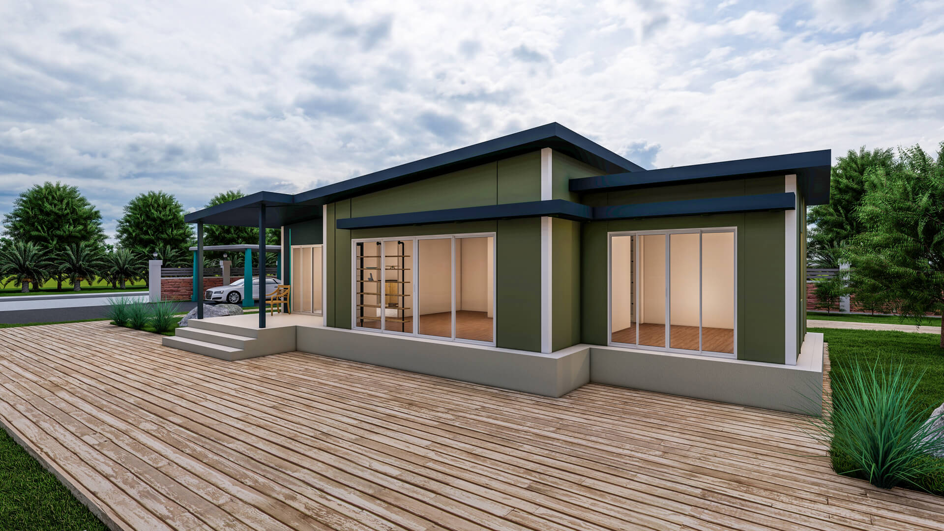 Tek Katlı Prefabrik 99 m² Konut — 13. fotoğraf